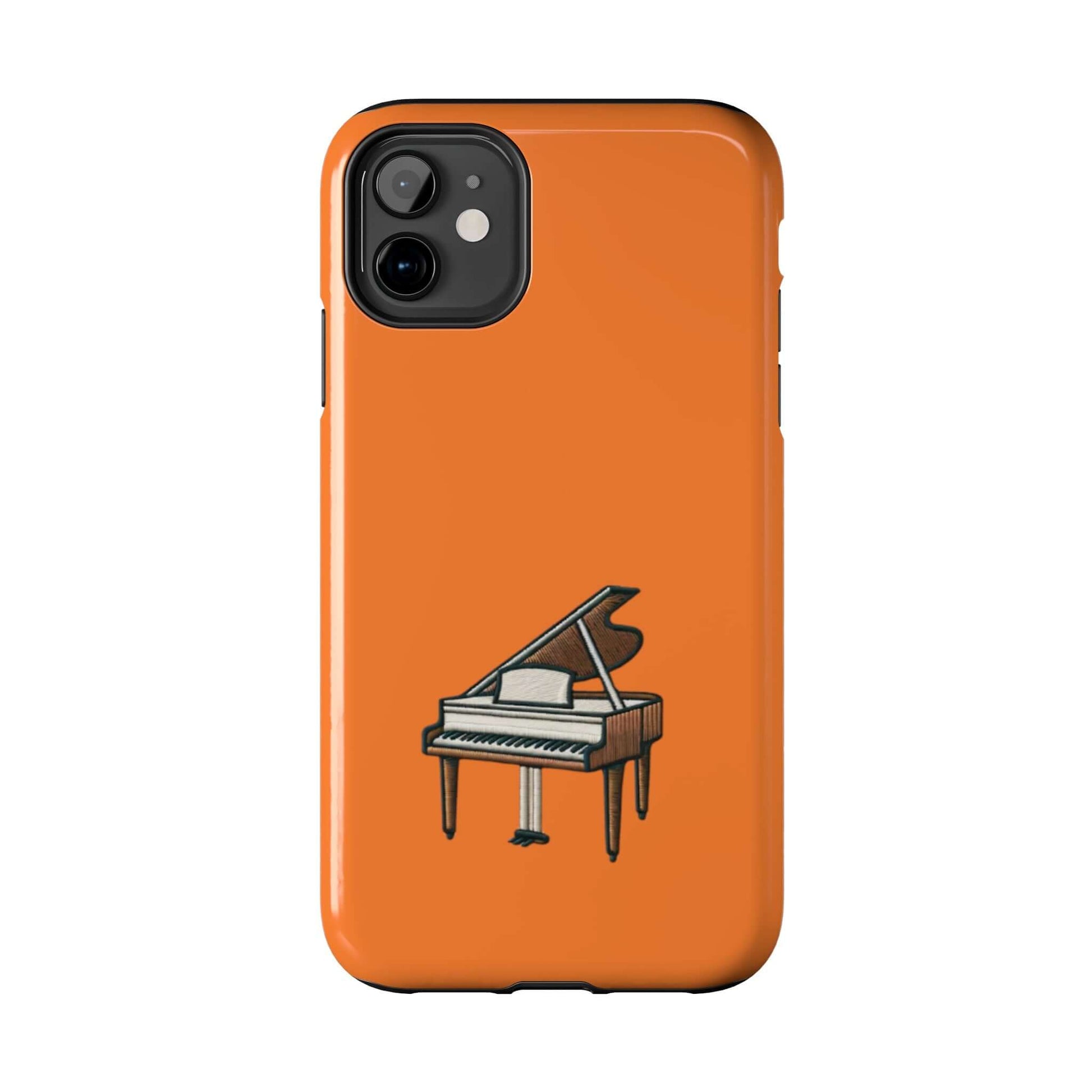 White Piano - Tough Phone Case Printify