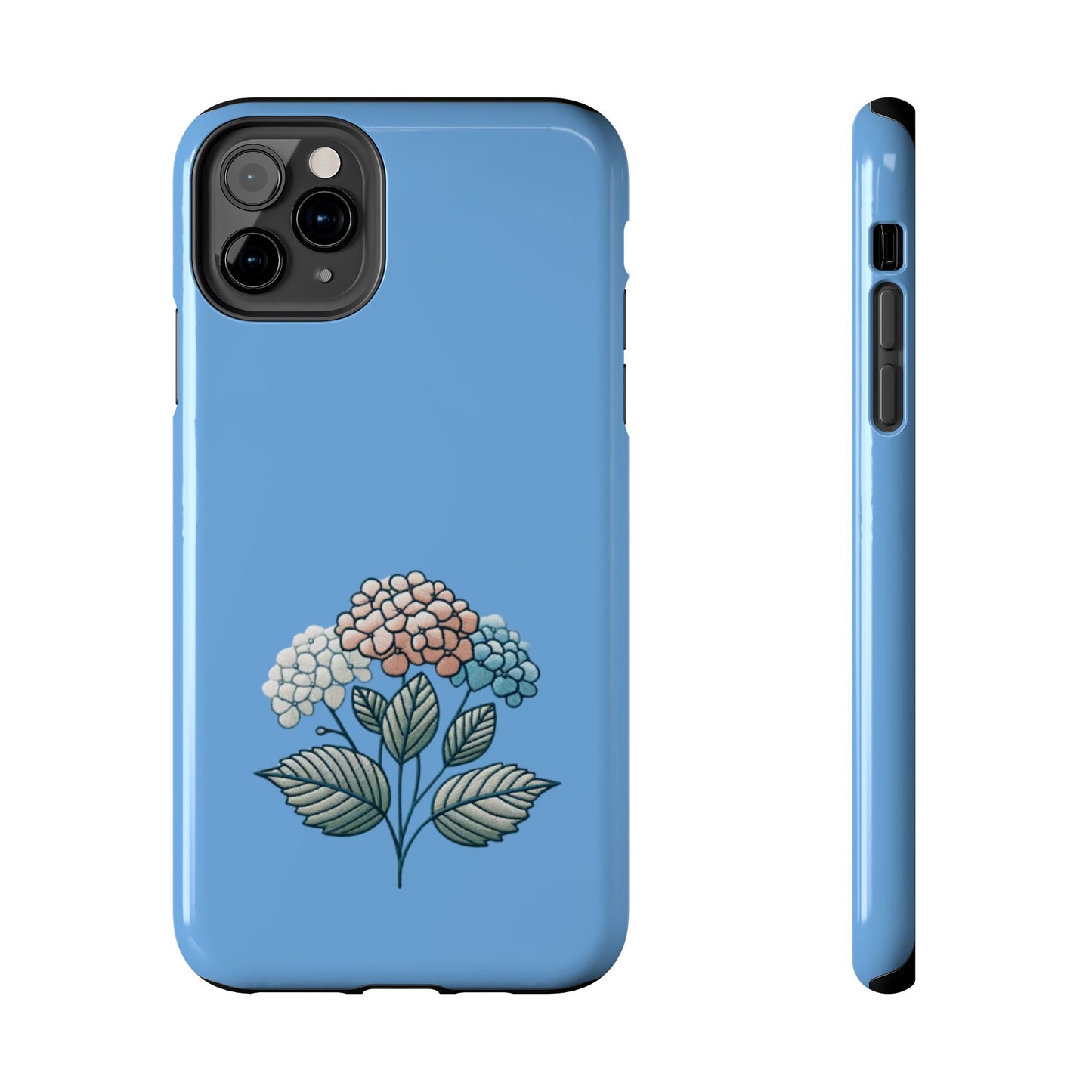 Hydrangea Floral - Tough Phone Case