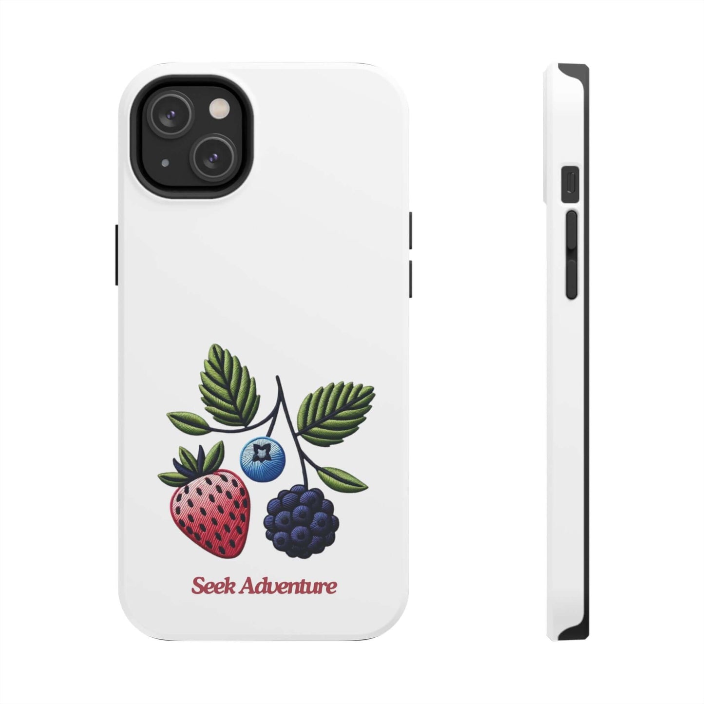 Strawberry, Blueberry, and Blackberry - Tough Phone Cases - Phone Case by Seek Adventure | Seek Adventure'