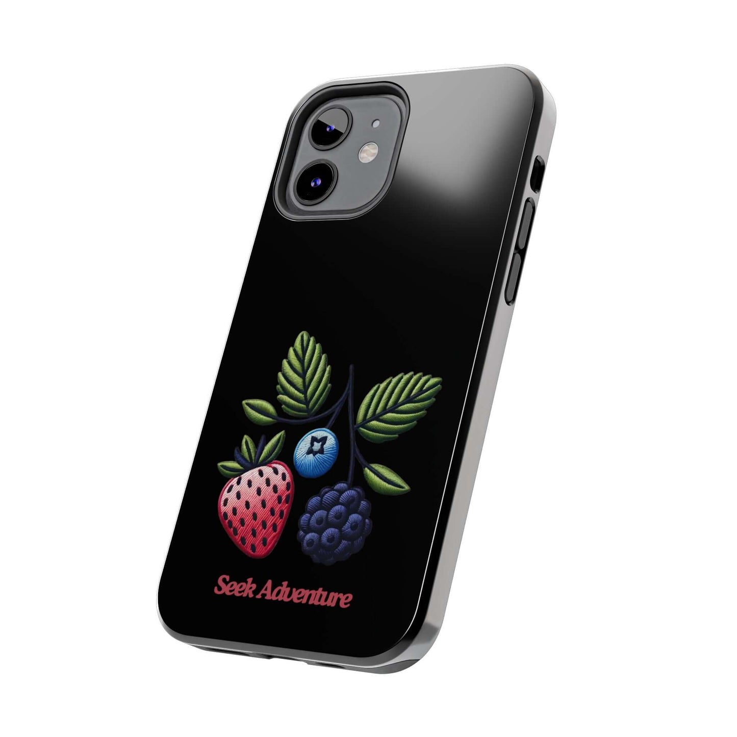 Strawberry, Blueberry, and Blackberry - Tough Phone Case - Phone Case by Seek Adventure | Seek Adventure'