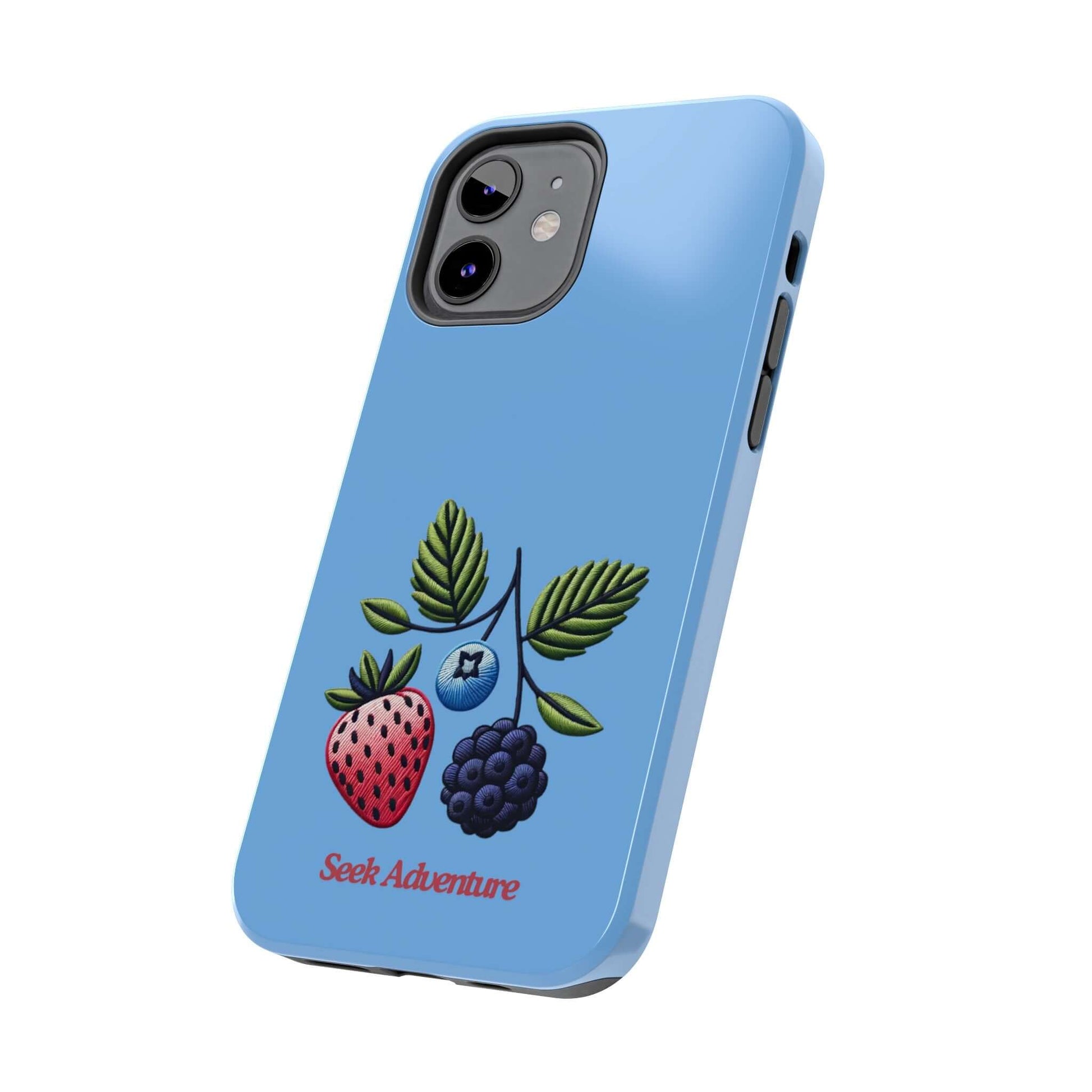 Strawberry, Blueberry, and Blackberry - Tough Phone Cases - Phone Case by Seek Adventure | Seek Adventure'