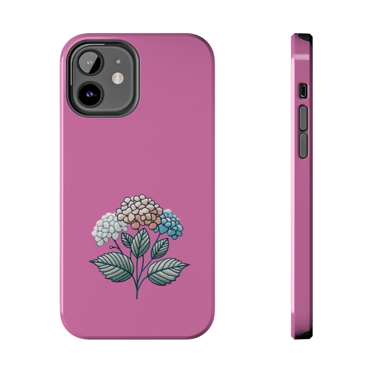 Hydrangea Floral - Tough Phone Case