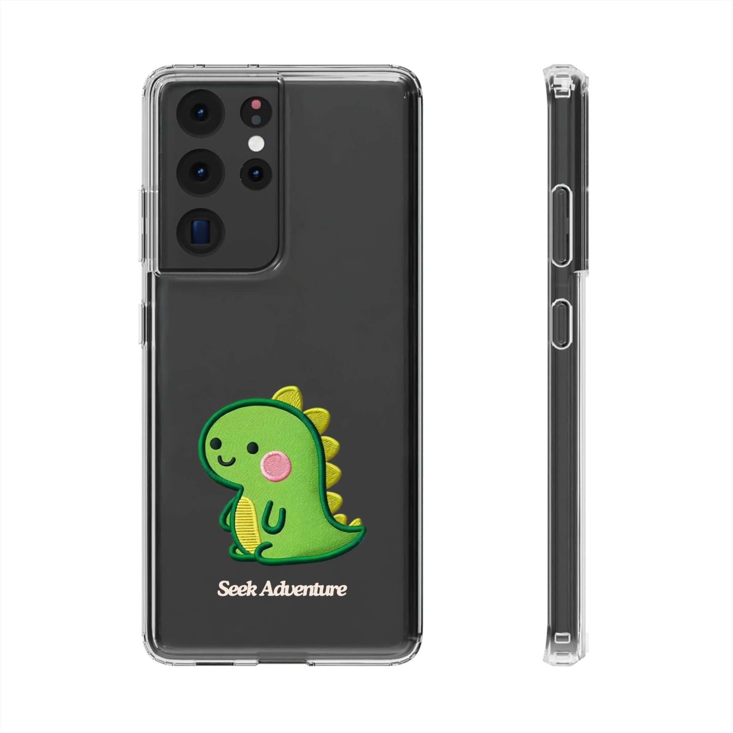 Dinosaur Delight - Clear Case Printify