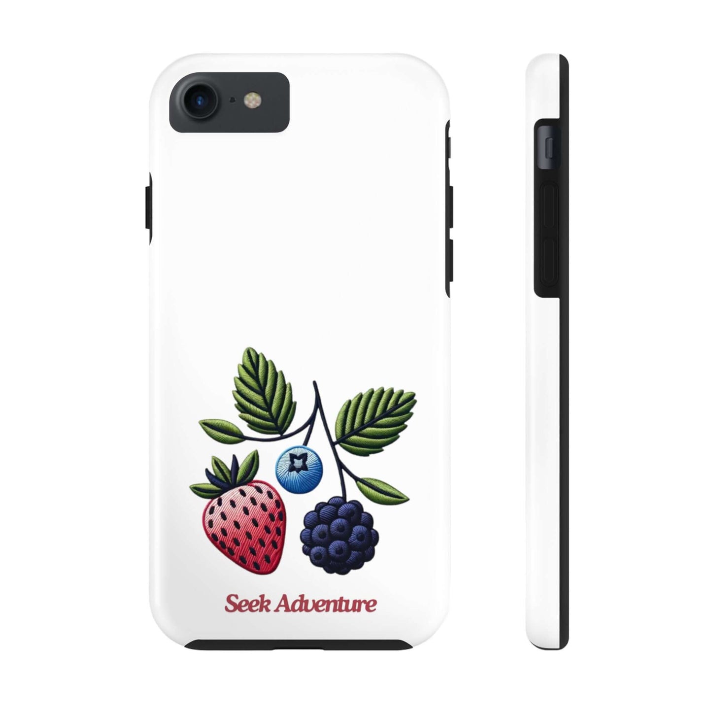 Strawberry, Blueberry, and Blackberry - Tough Phone Cases - Phone Case by Seek Adventure | Seek Adventure'