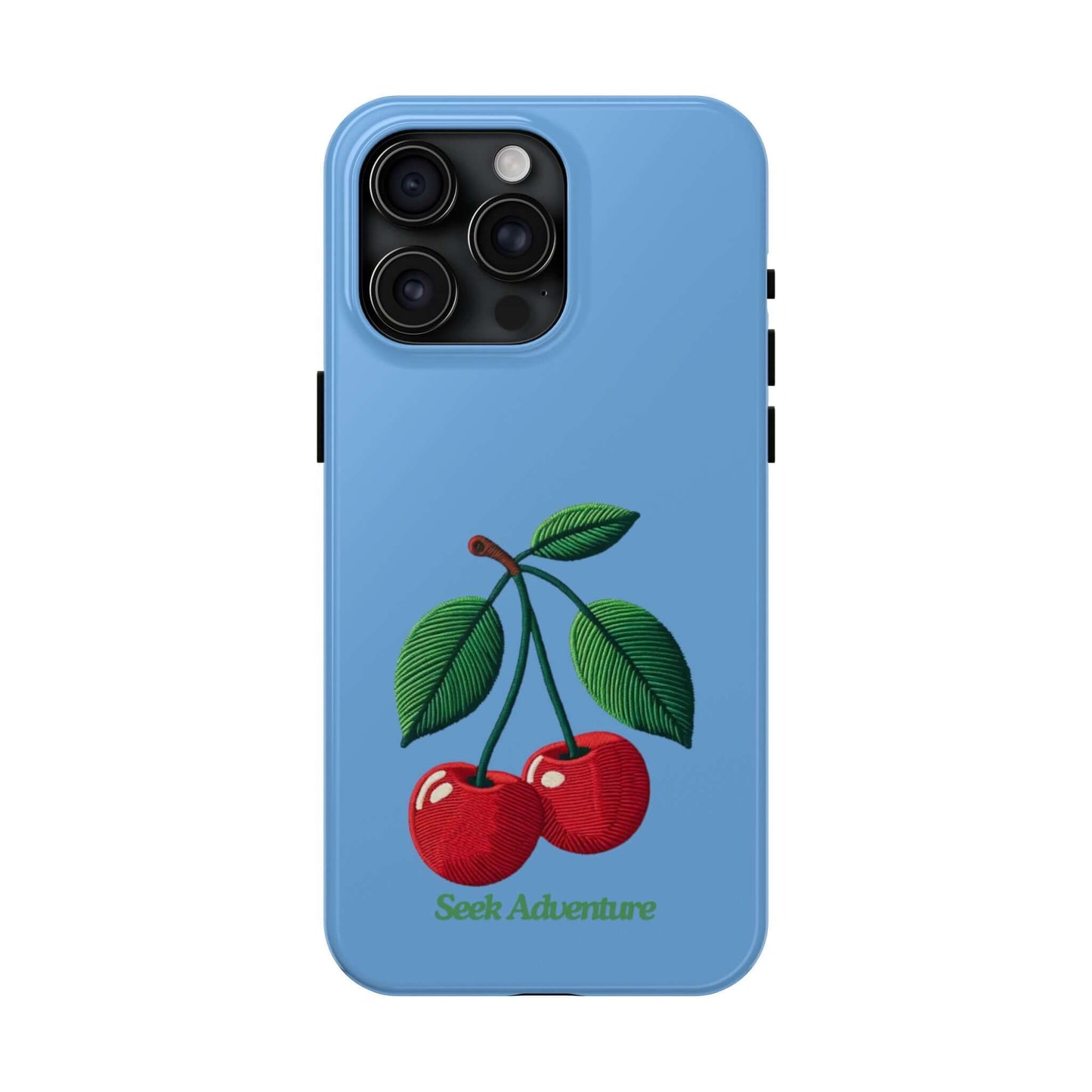 Two Cherries - Tough Phone Case - Phone Case by Seek Adventure | Seek Adventure'