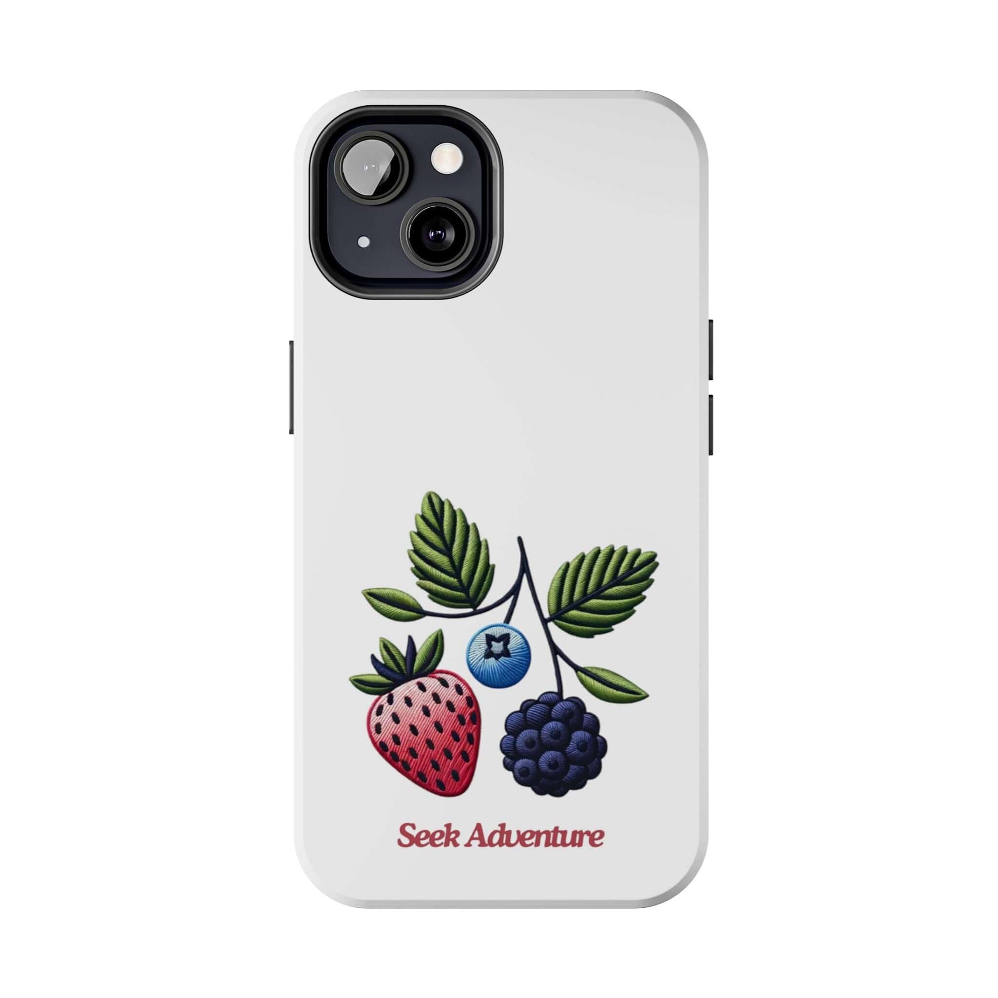 Strawberry, Blueberry, and Blackberry - Tough Phone Cases - Phone Case by Seek Adventure | Seek Adventure'