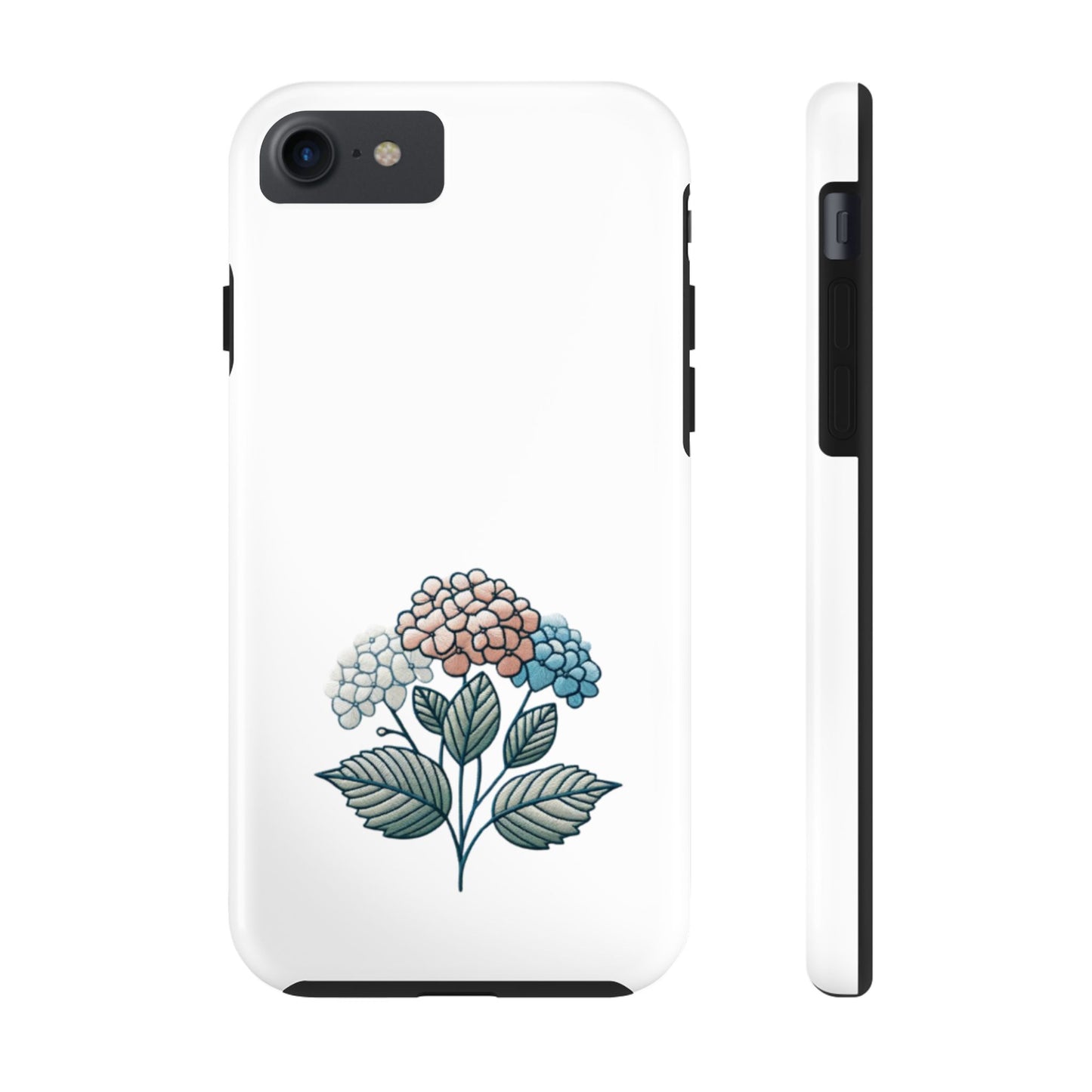 Hydrangea Floral - Tough Phone Case