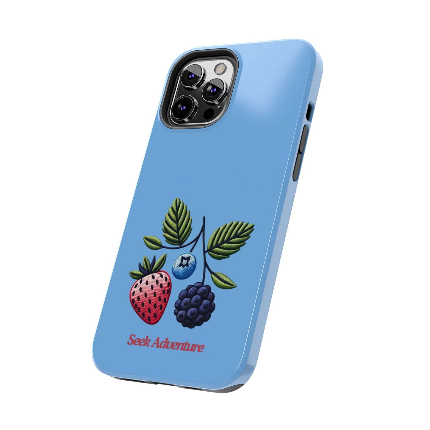 Strawberry, Blueberry, and Blackberry - Tough Phone Cases - Phone Case by Seek Adventure | Seek Adventure'