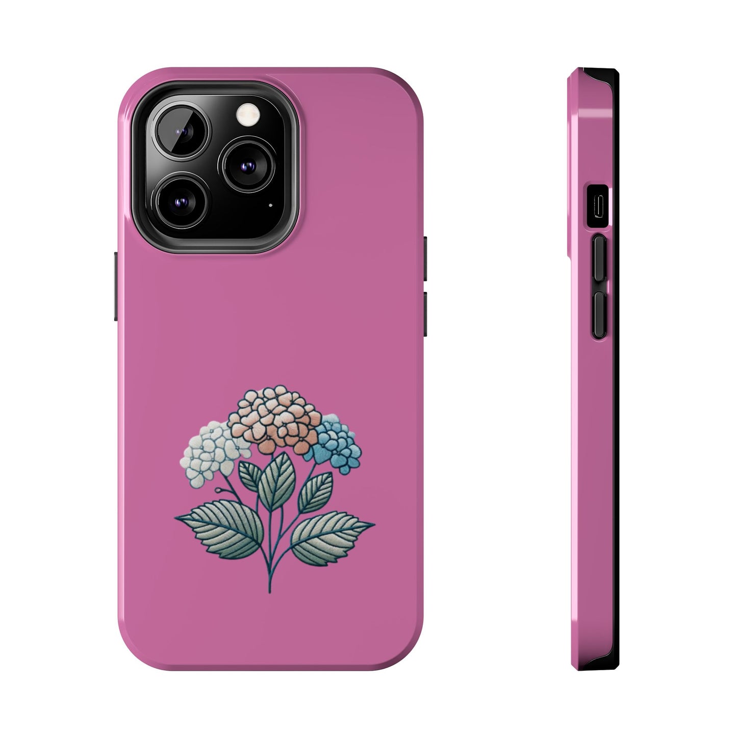 Hydrangea Floral - Tough Phone Case