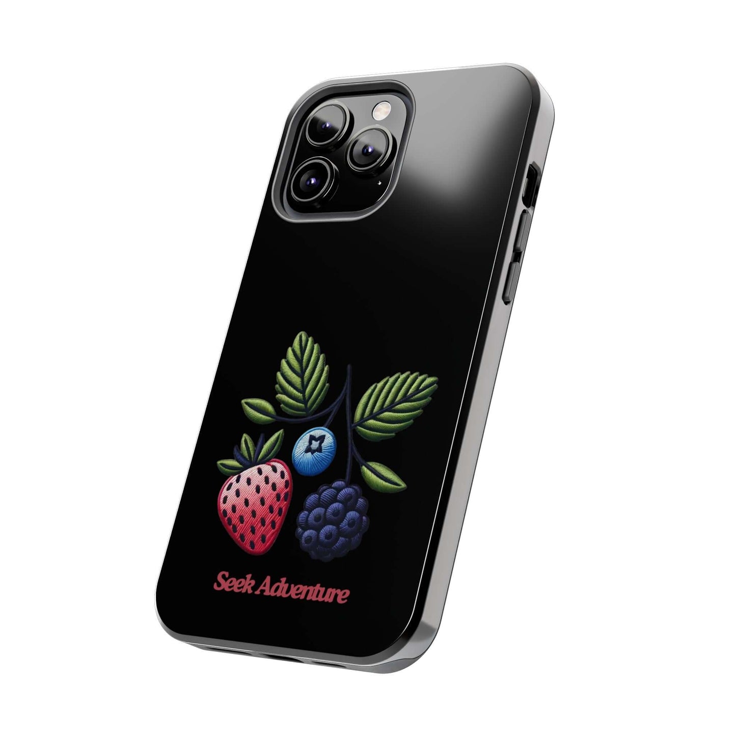 Strawberry, Blueberry, and Blackberry - Tough Phone Case - Phone Case by Seek Adventure | Seek Adventure'