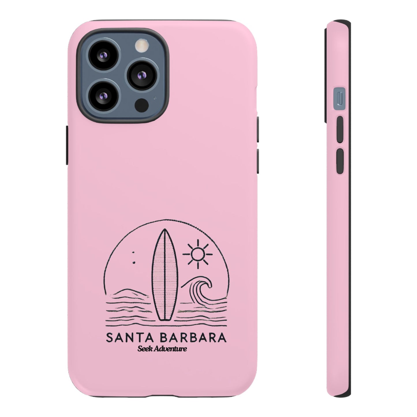 Santa Barbara California Surfboard - Tough Case