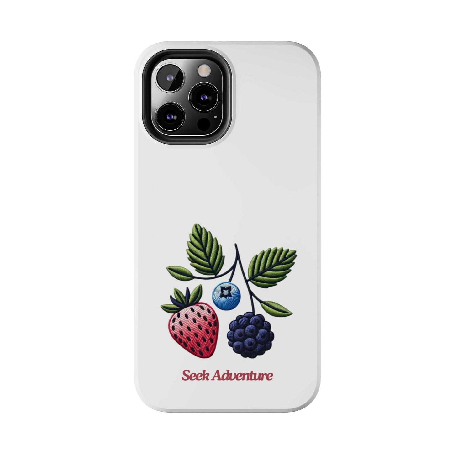 Strawberry, Blueberry, and Blackberry - Tough Phone Cases - Phone Case by Seek Adventure | Seek Adventure'