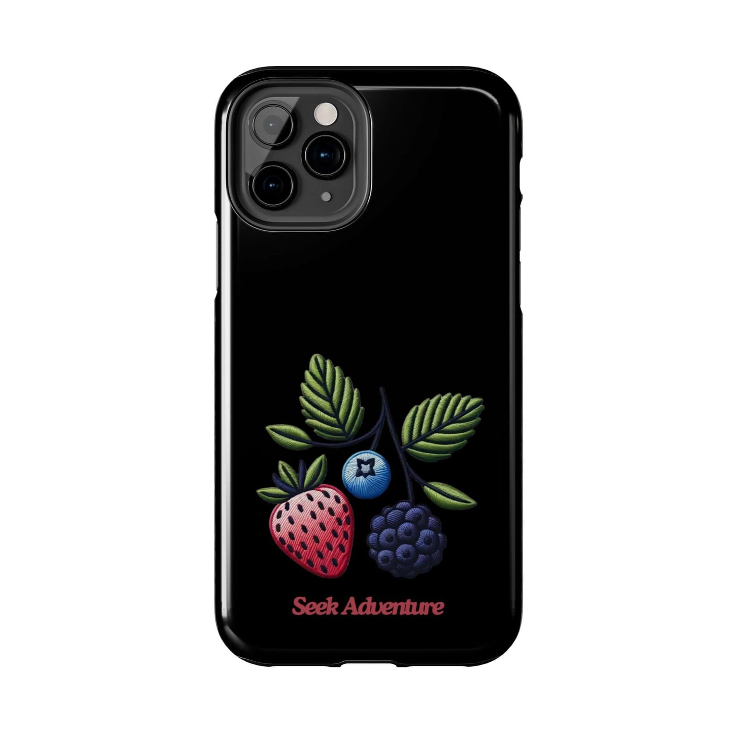 Strawberry, Blueberry, and Blackberry - Tough Phone Case - Phone Case by Seek Adventure | Seek Adventure'