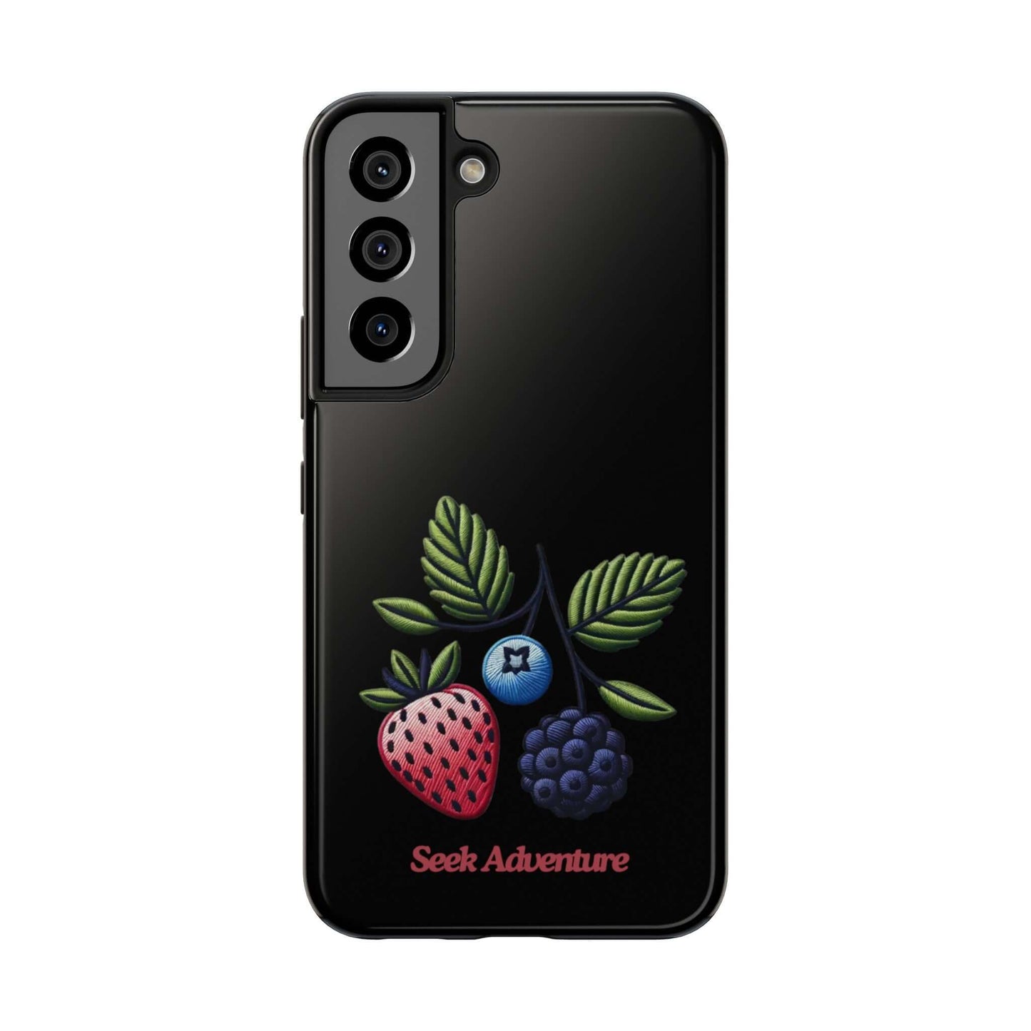 Strawberry, Blueberry, and Blackberry - Tough Phone Case - Phone Case by Seek Adventure | Seek Adventure'