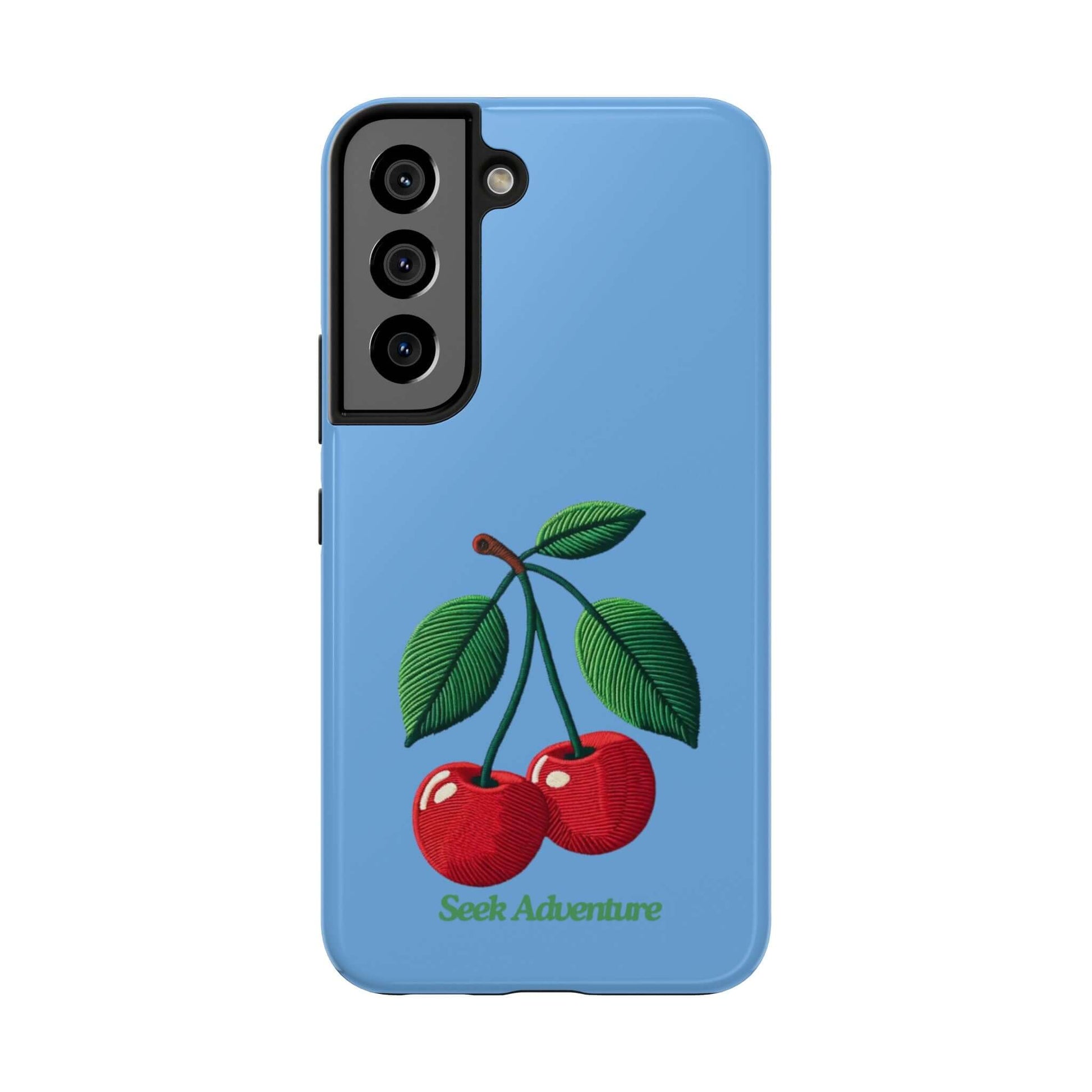 Two Cherries - Tough Phone Case - Phone Case by Seek Adventure | Seek Adventure'