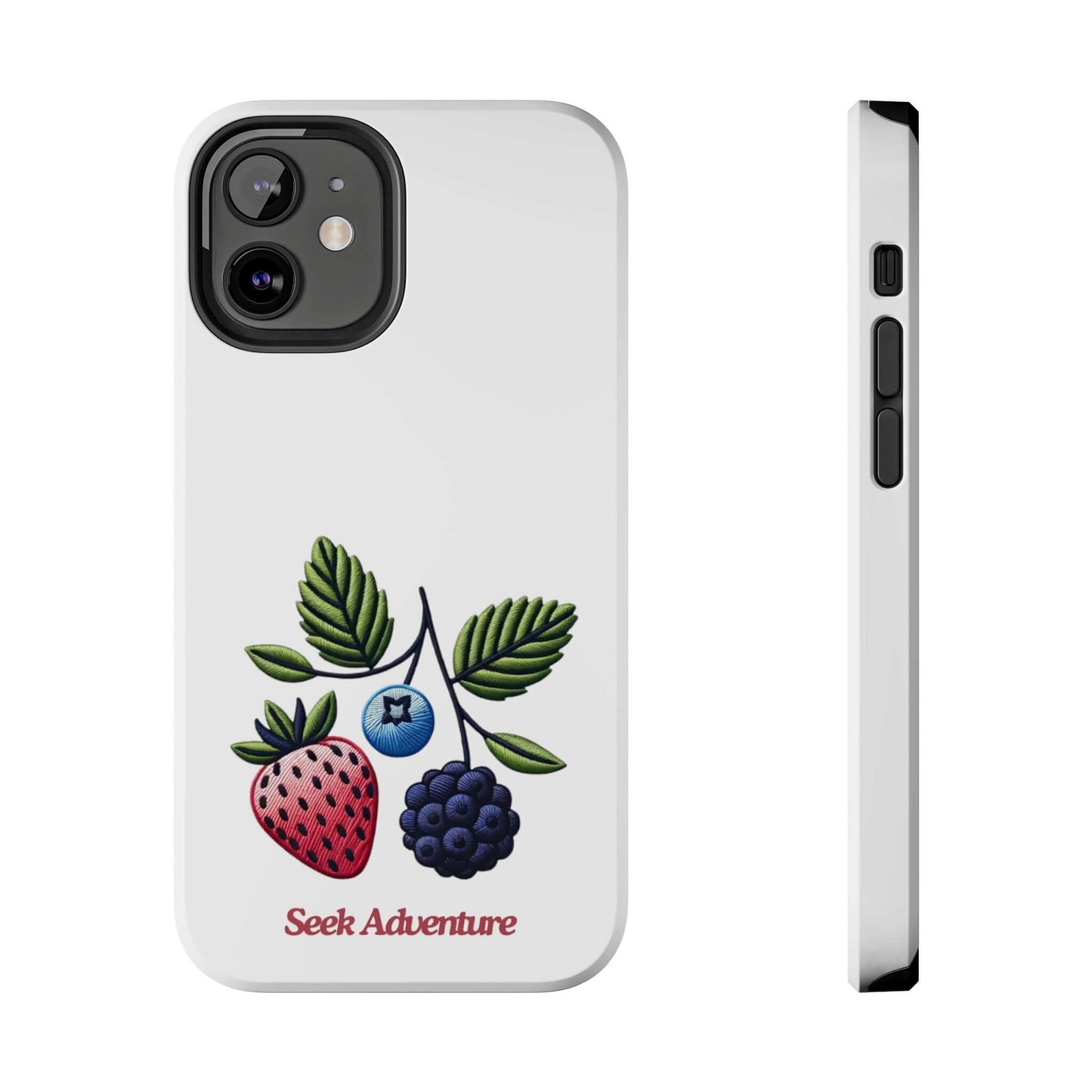 Strawberry, Blueberry, and Blackberry - Tough Phone Cases - Phone Case by Seek Adventure | Seek Adventure'