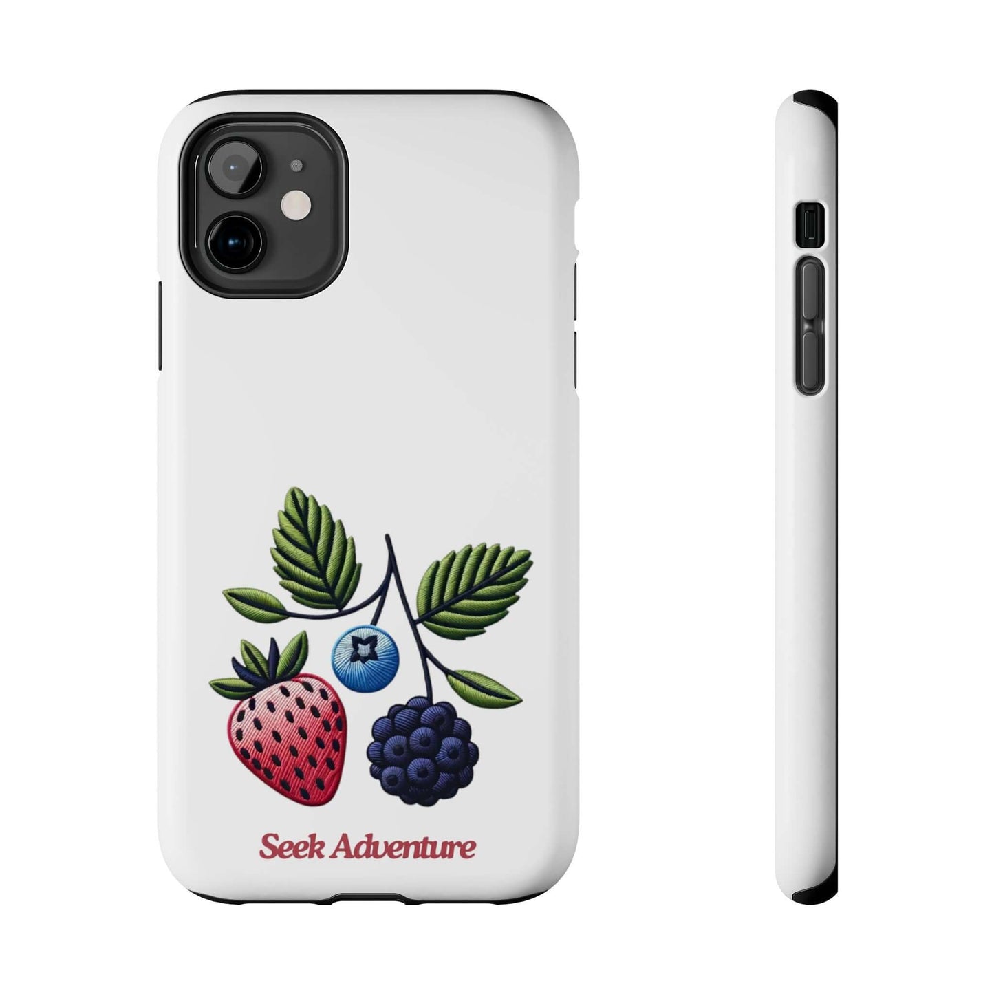 Strawberry, Blueberry, and Blackberry - Tough Phone Cases - Phone Case by Seek Adventure | Seek Adventure'