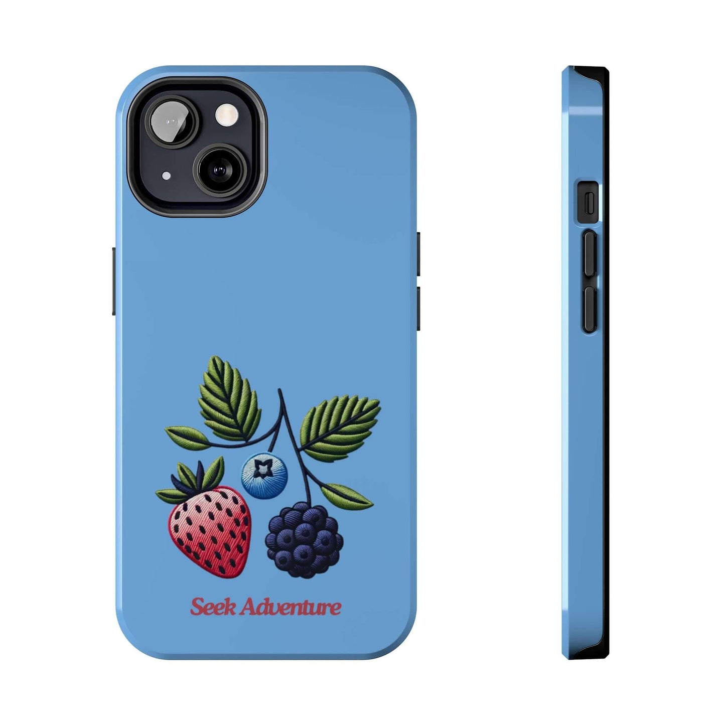 Strawberry, Blueberry, and Blackberry - Tough Phone Cases - Phone Case by Seek Adventure | Seek Adventure'