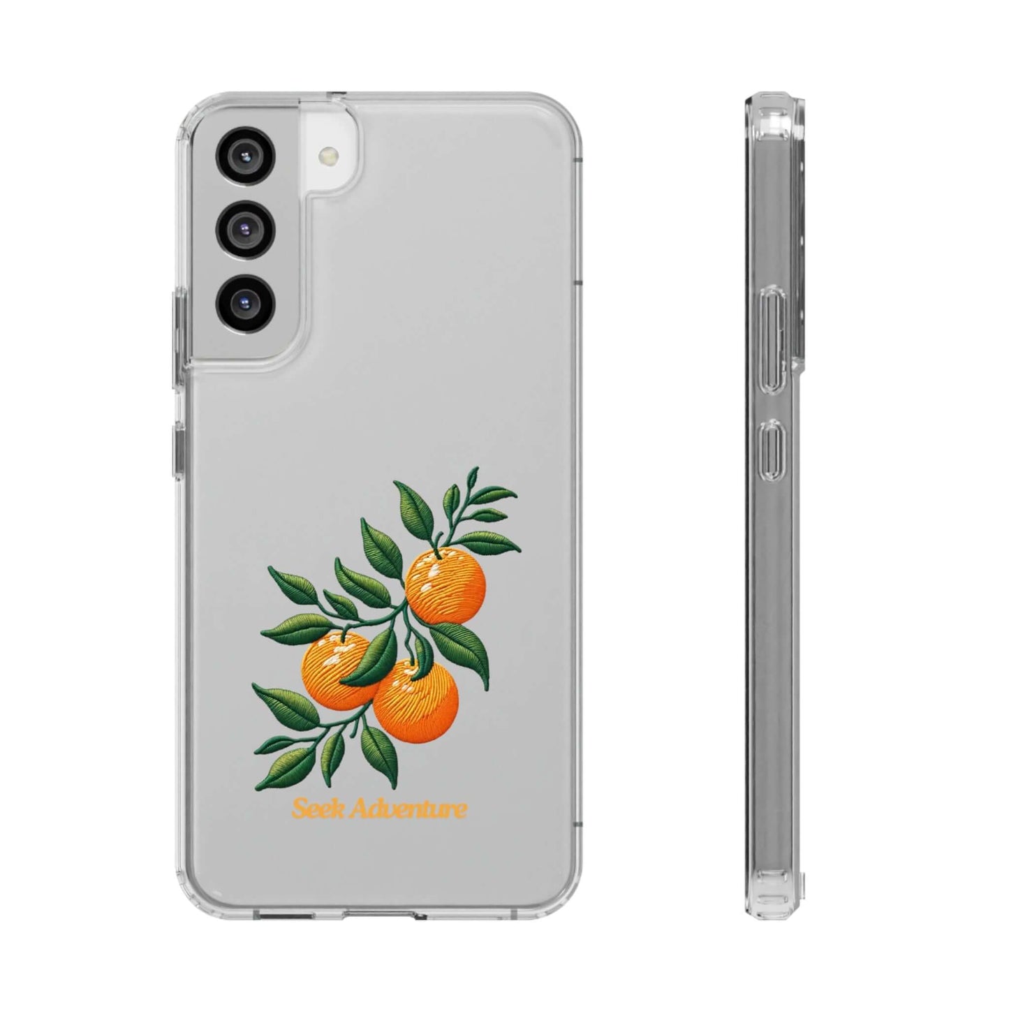 Oranges - Clear Case - Phone Case by Seek Adventure | Seek Adventure'