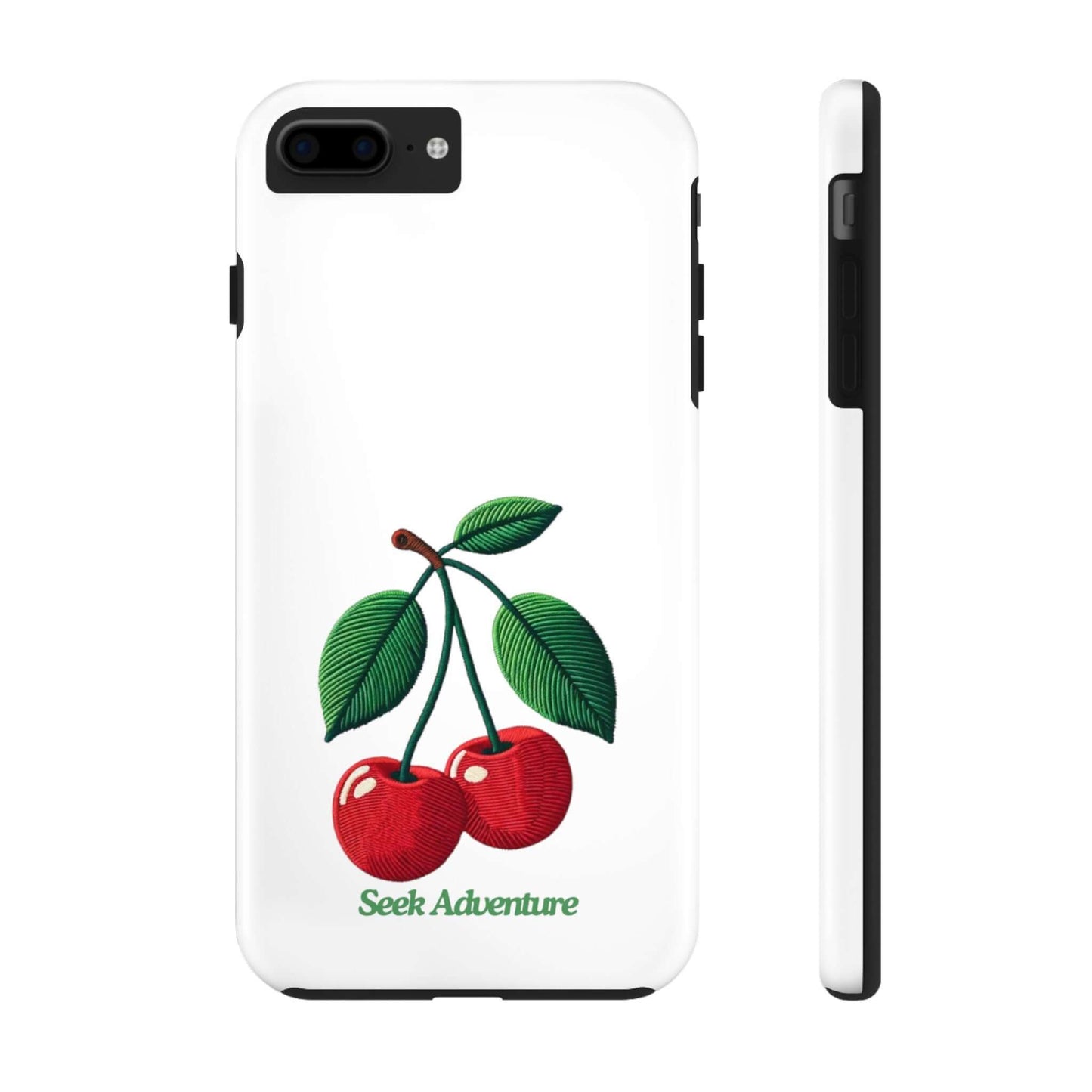 Two Cherries - Tough Phone Case - Phone Case by Seek Adventure | Seek Adventure'