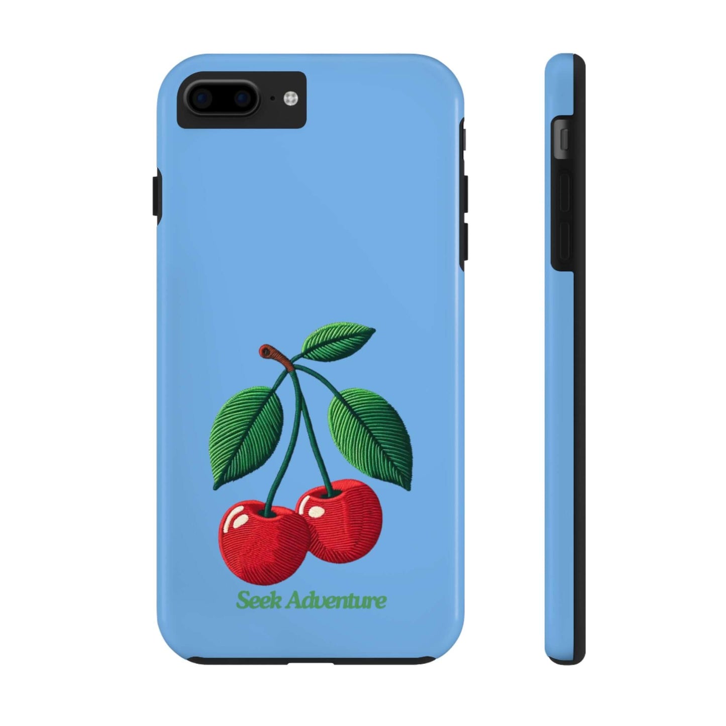 Two Cherries - Tough Phone Case - Phone Case by Seek Adventure | Seek Adventure'