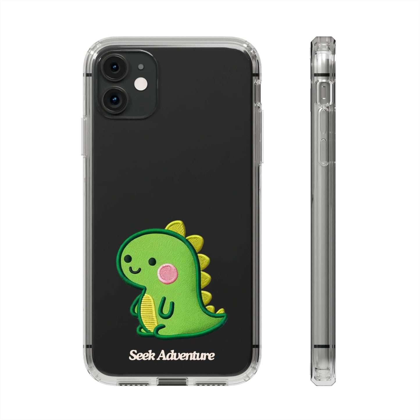 Dinosaur Delight - Clear Case Printify