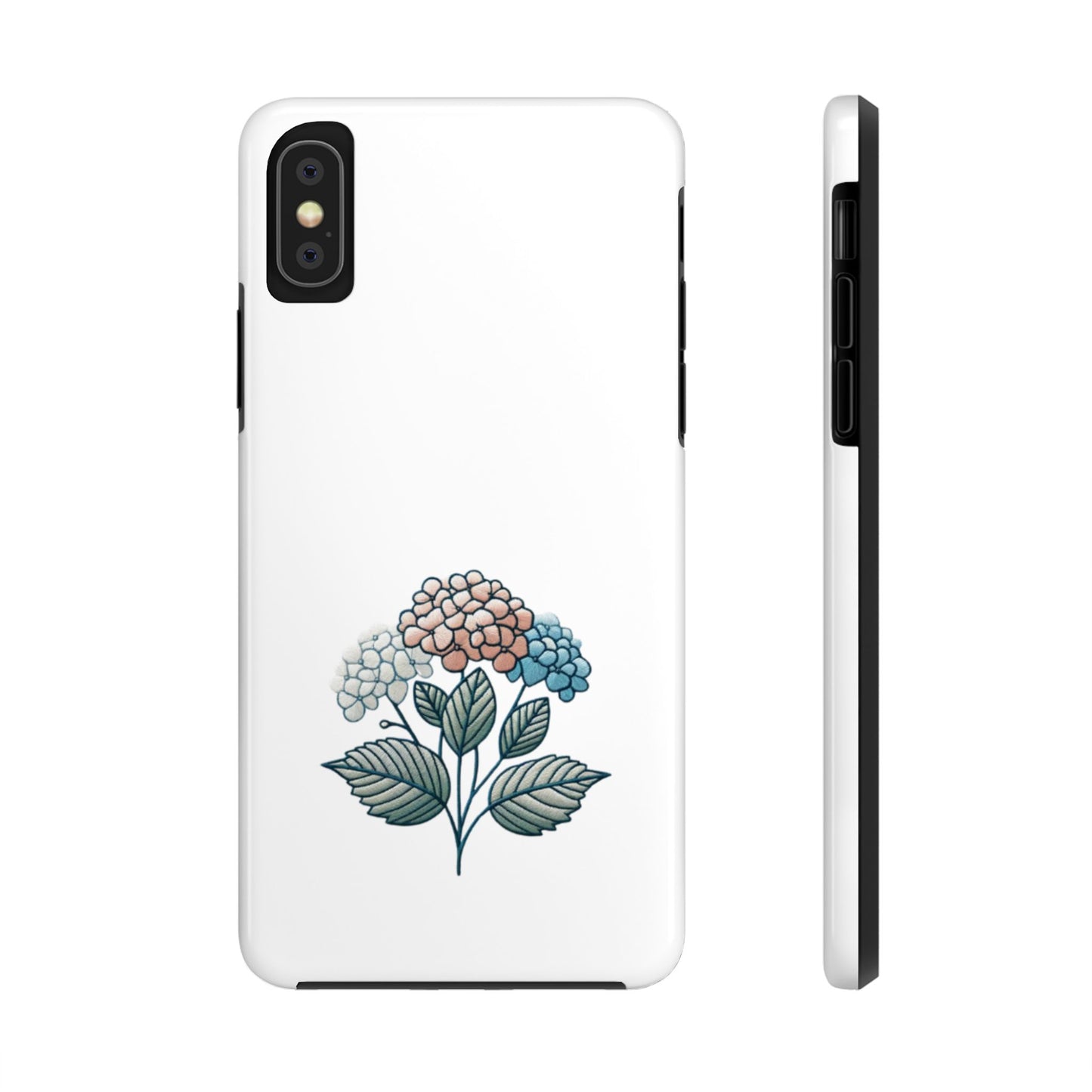 Hydrangea Floral - Tough Phone Case