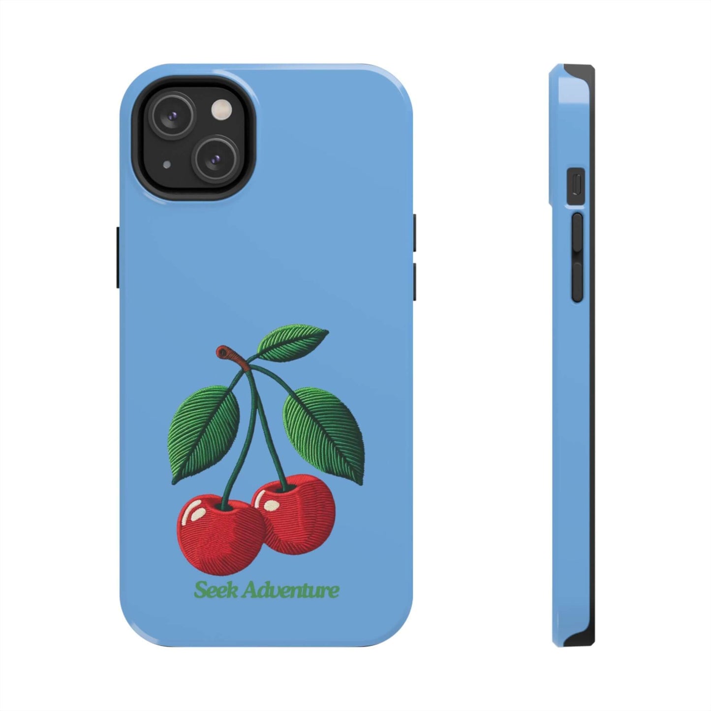 Two Cherries - Tough Phone Case - Phone Case by Seek Adventure | Seek Adventure'