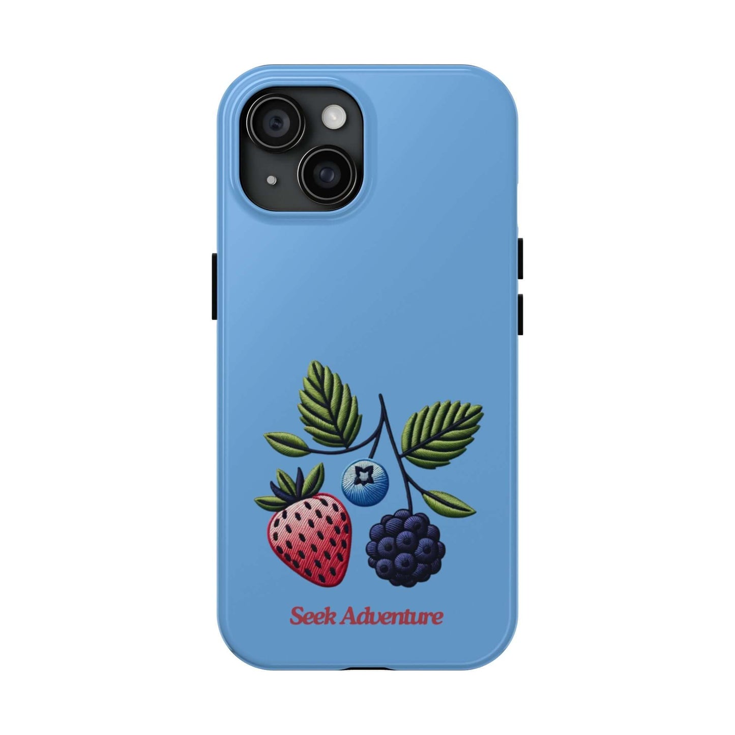 Strawberry, Blueberry, and Blackberry - Tough Phone Cases - Phone Case by Seek Adventure | Seek Adventure'