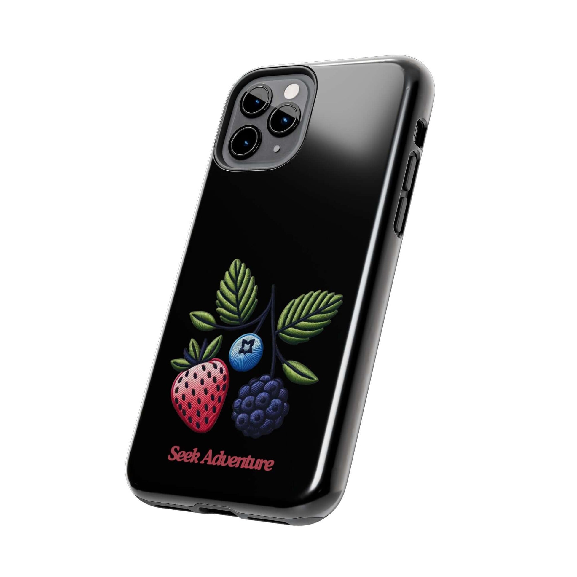 Strawberry, Blueberry, and Blackberry - Tough Phone Case - Phone Case by Seek Adventure | Seek Adventure'