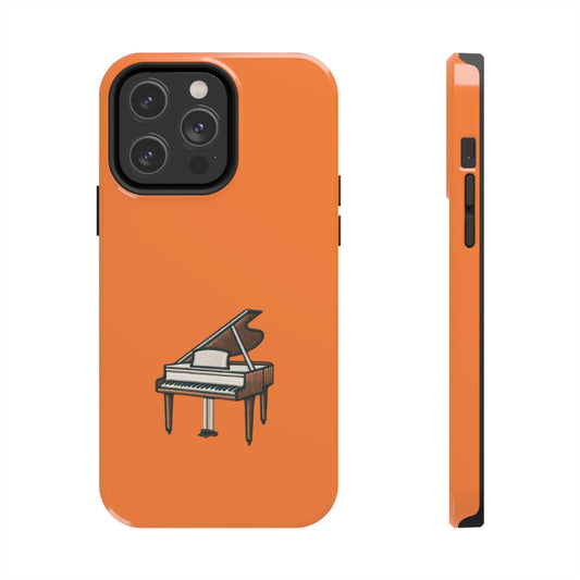 White Piano - Tough Phone Case Printify