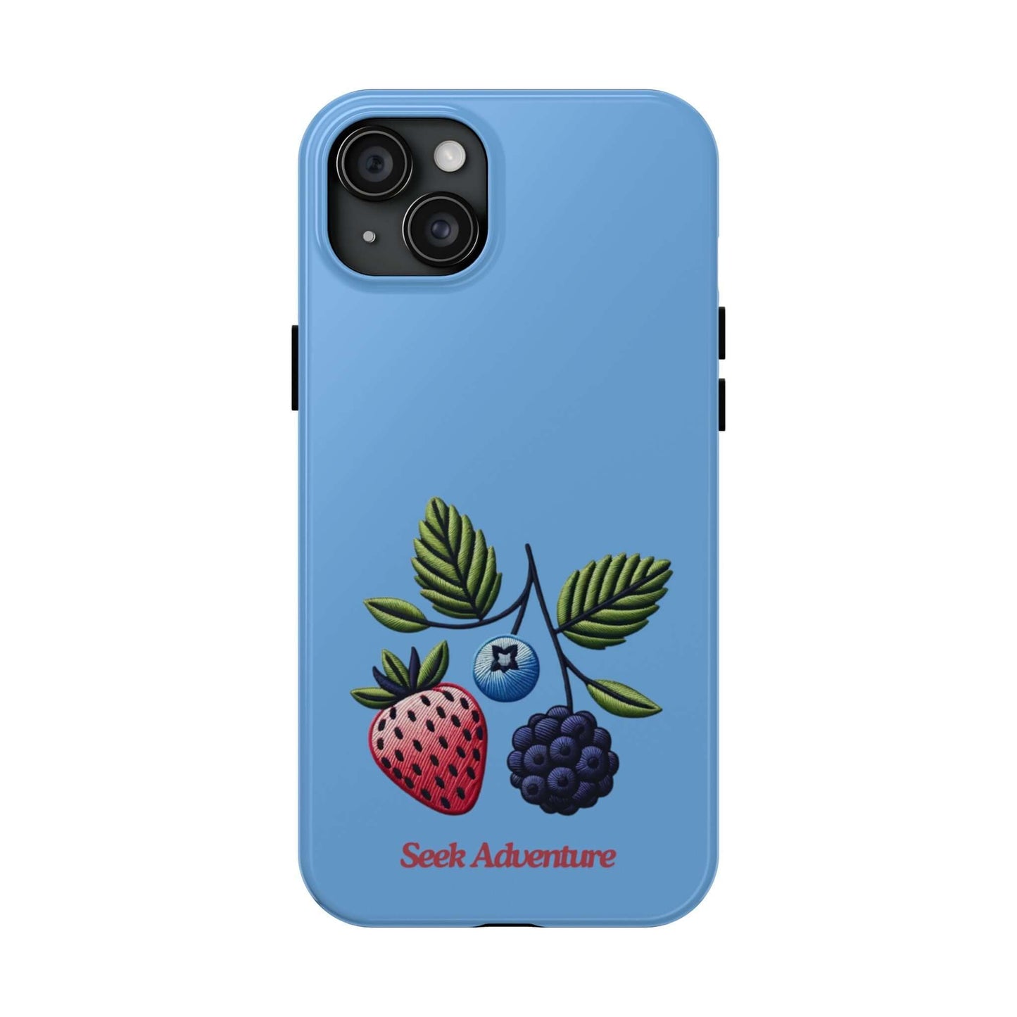 Strawberry, Blueberry, and Blackberry - Tough Phone Cases - Phone Case by Seek Adventure | Seek Adventure'