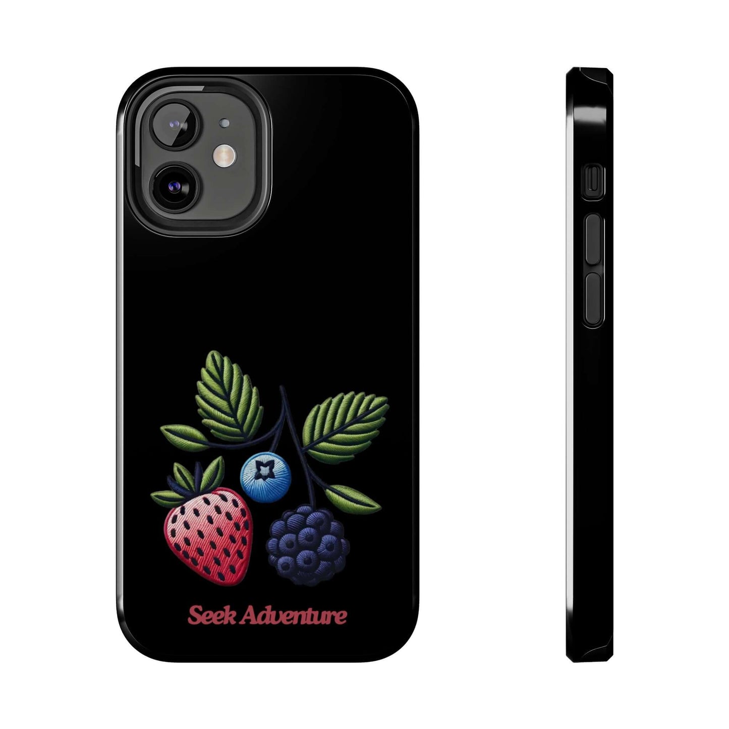 Strawberry, Blueberry, and Blackberry - Tough Phone Case - Phone Case by Seek Adventure | Seek Adventure'