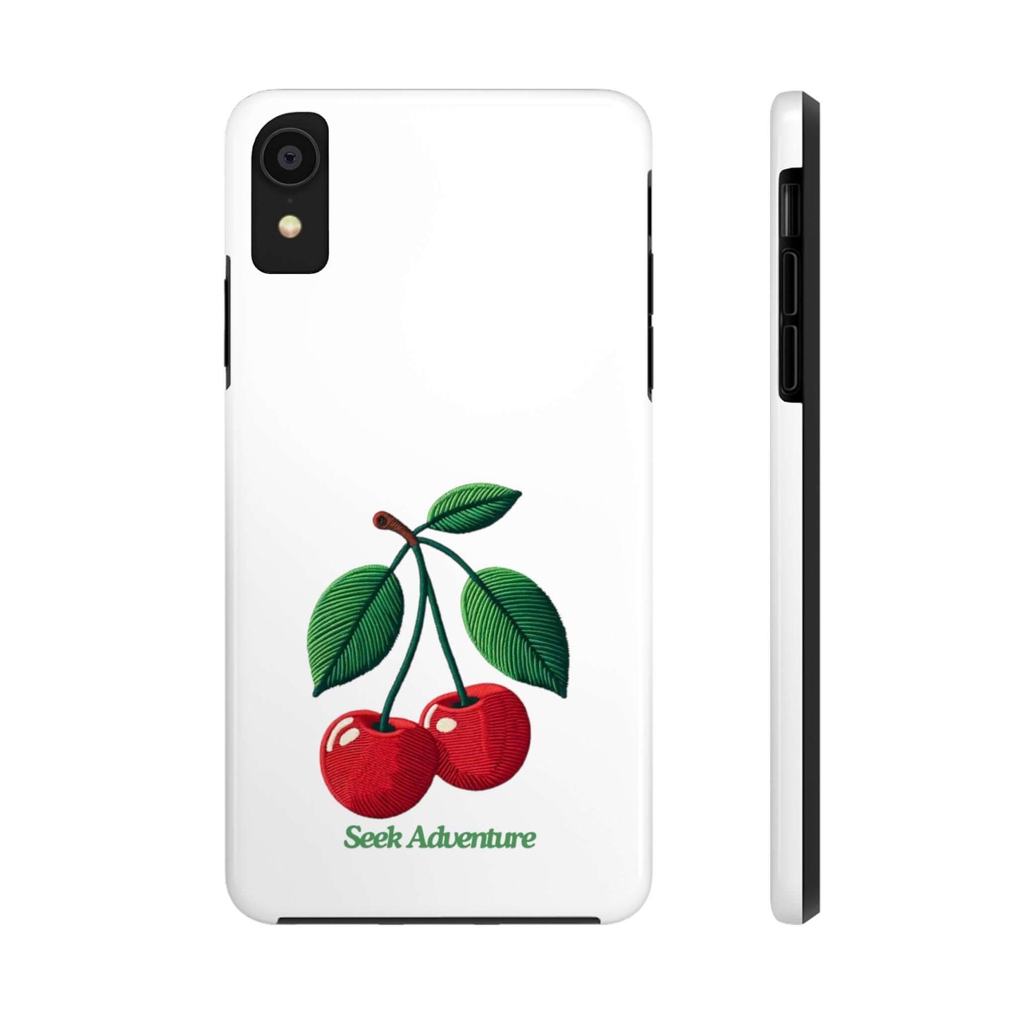 Two Cherries - Tough Phone Case - Phone Case by Seek Adventure | Seek Adventure'