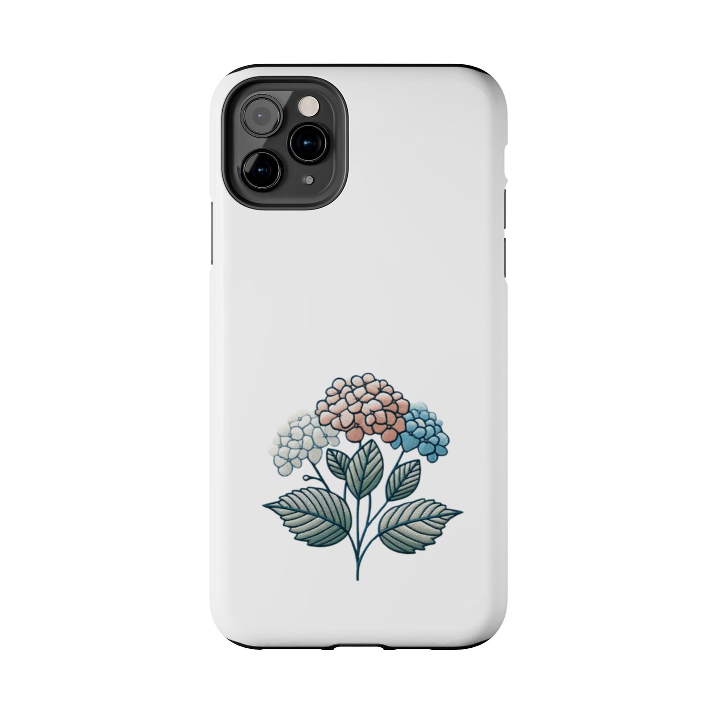 Hydrangea Floral - Tough Phone Case