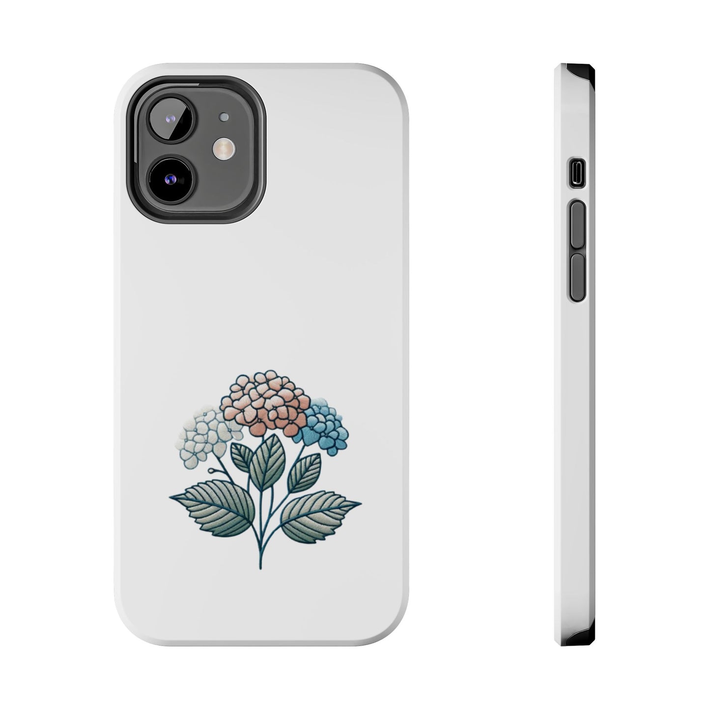 Hydrangea Floral - Tough Phone Case