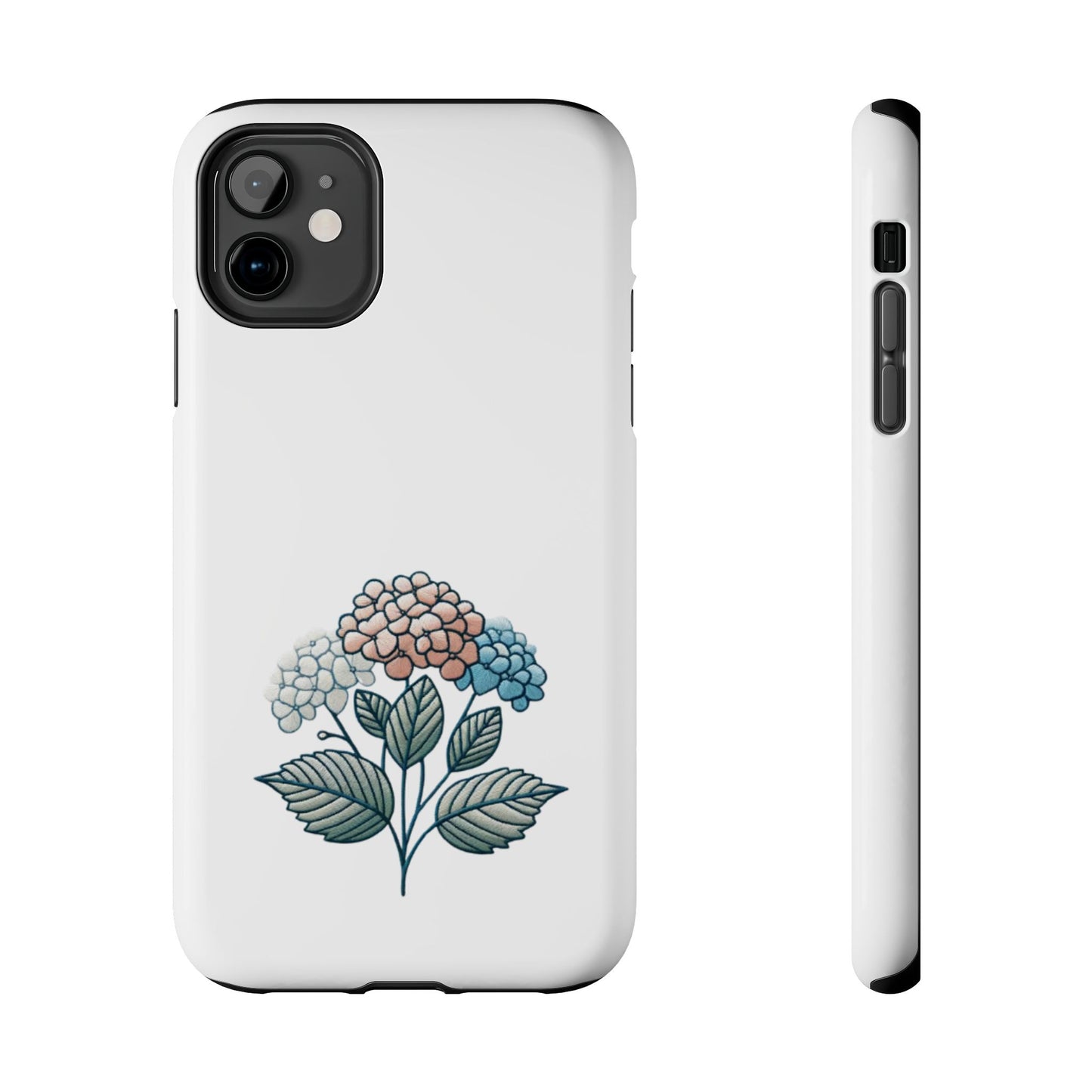 Hydrangea Floral - Tough Phone Case