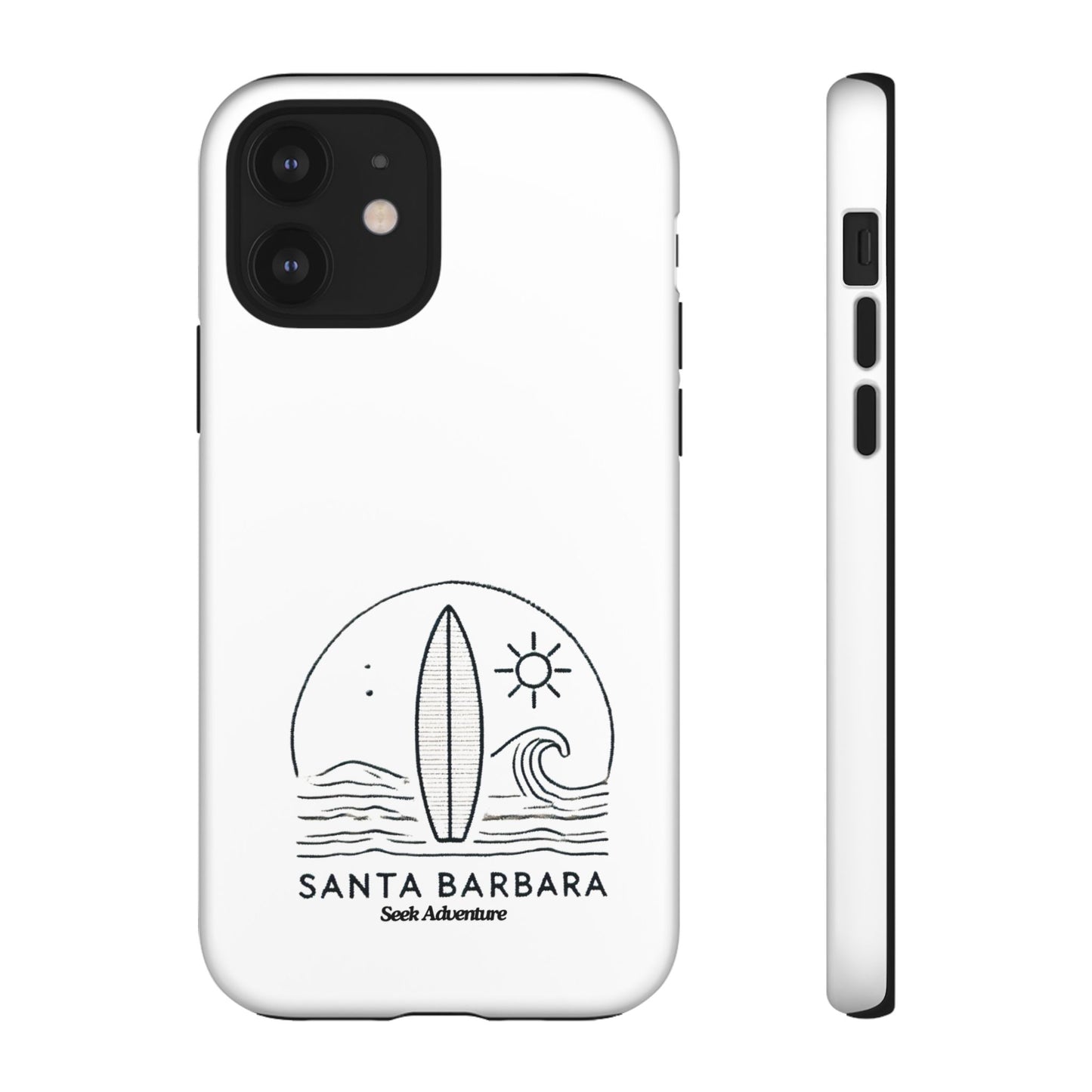 Santa Barbara California Surfboard - Tough Case