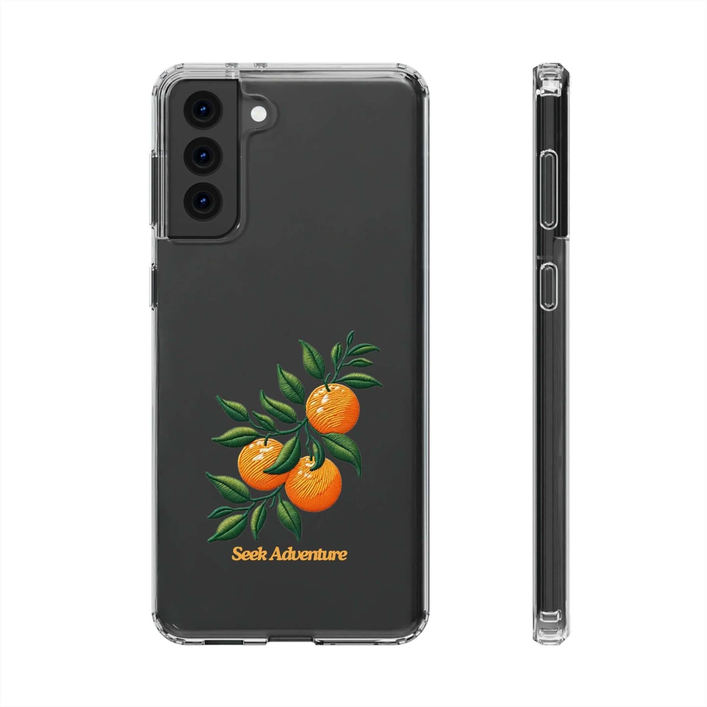 Oranges - Clear Case - Phone Case by Seek Adventure | Seek Adventure'