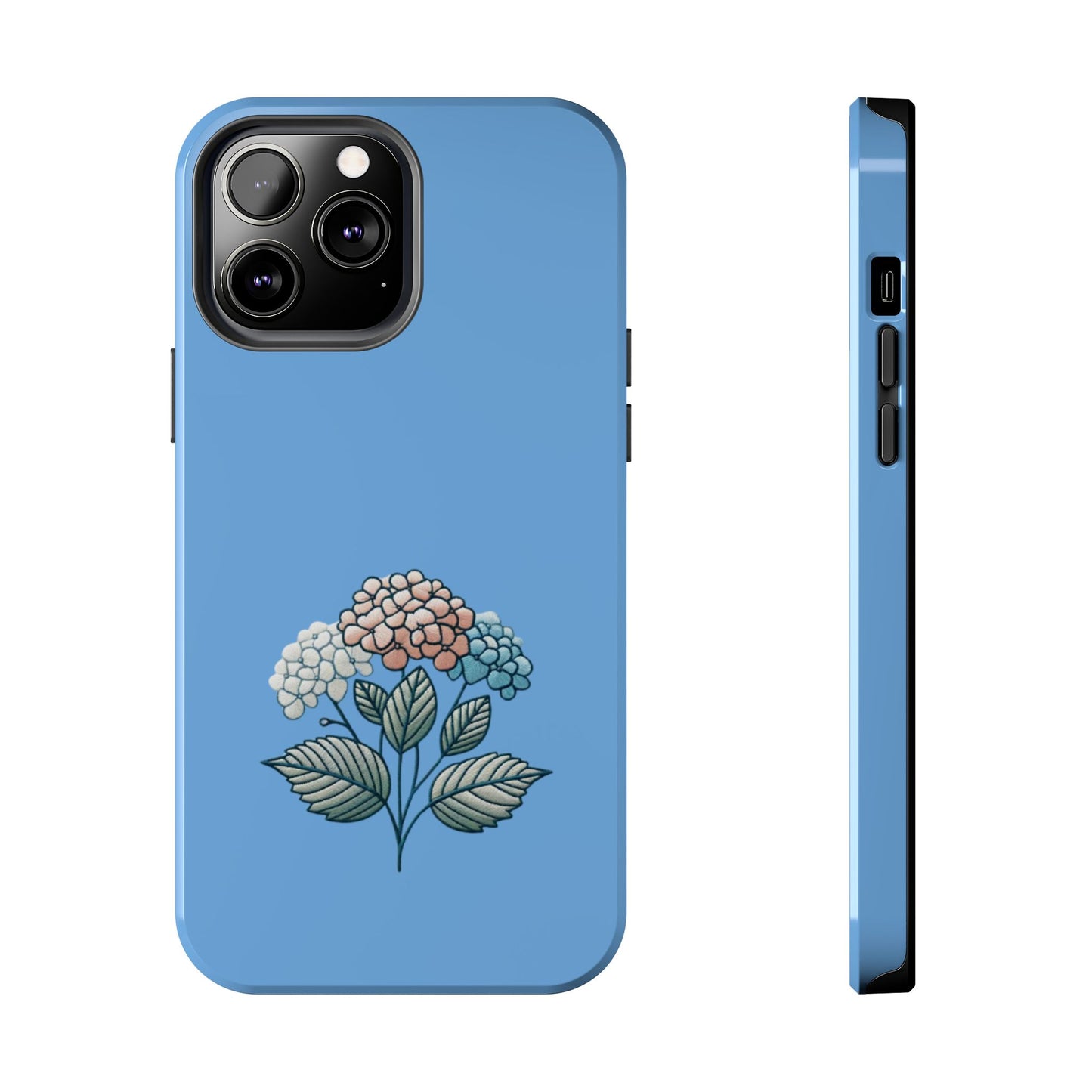 Hydrangea Floral - Tough Phone Case