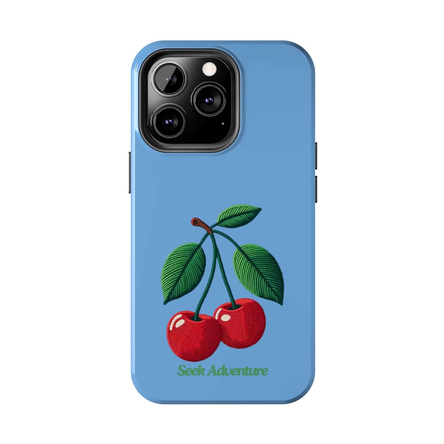 Two Cherries - Tough Phone Case - Phone Case by Seek Adventure | Seek Adventure'