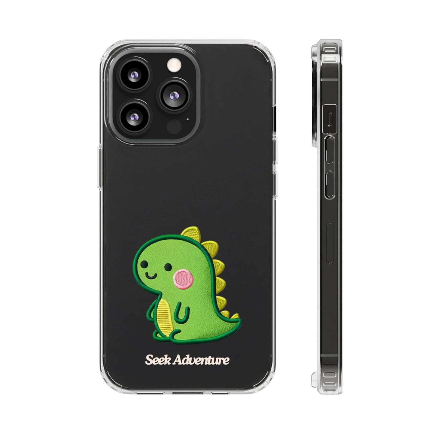 Dinosaur Delight - Clear Case Printify