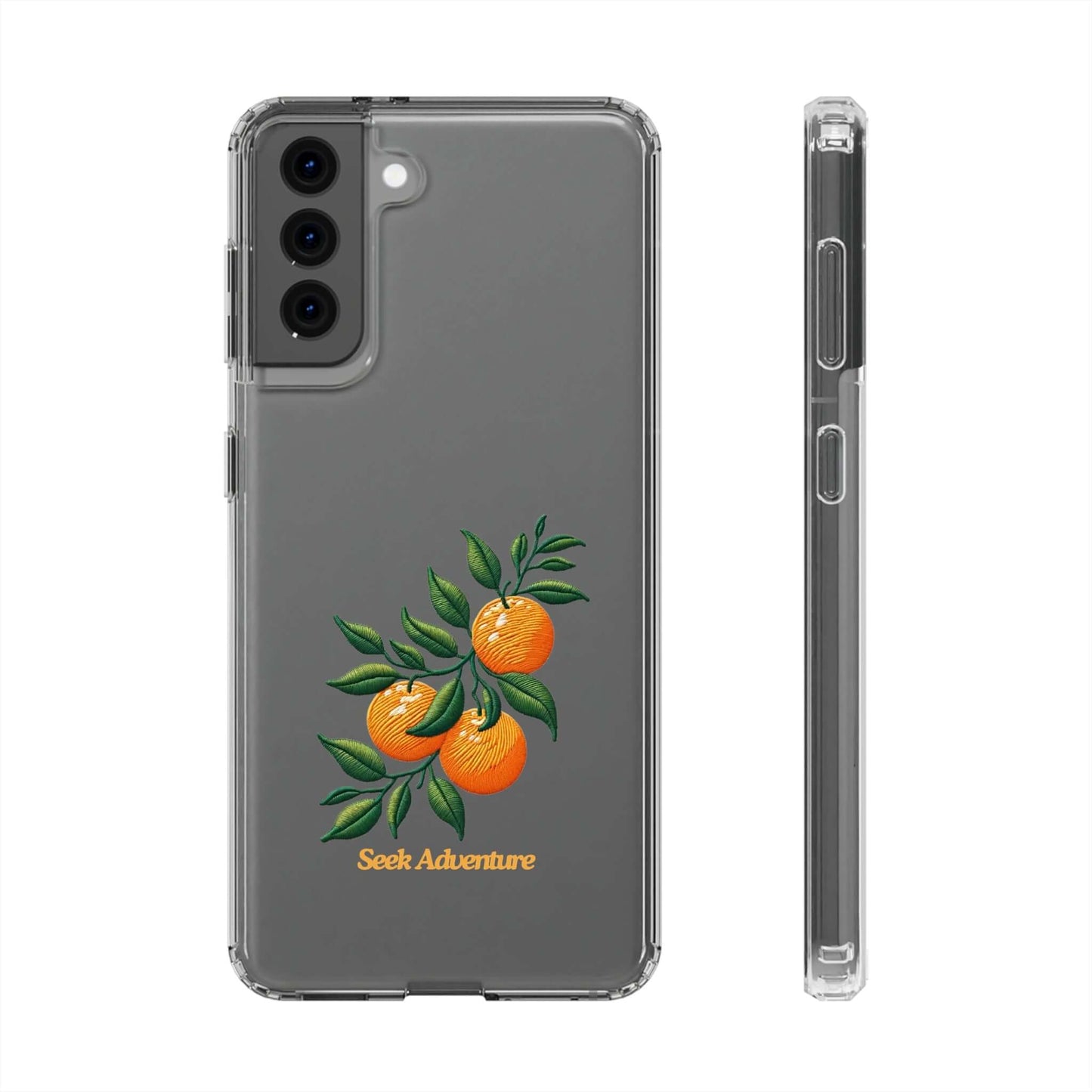 Oranges - Clear Case - Phone Case by Seek Adventure | Seek Adventure'