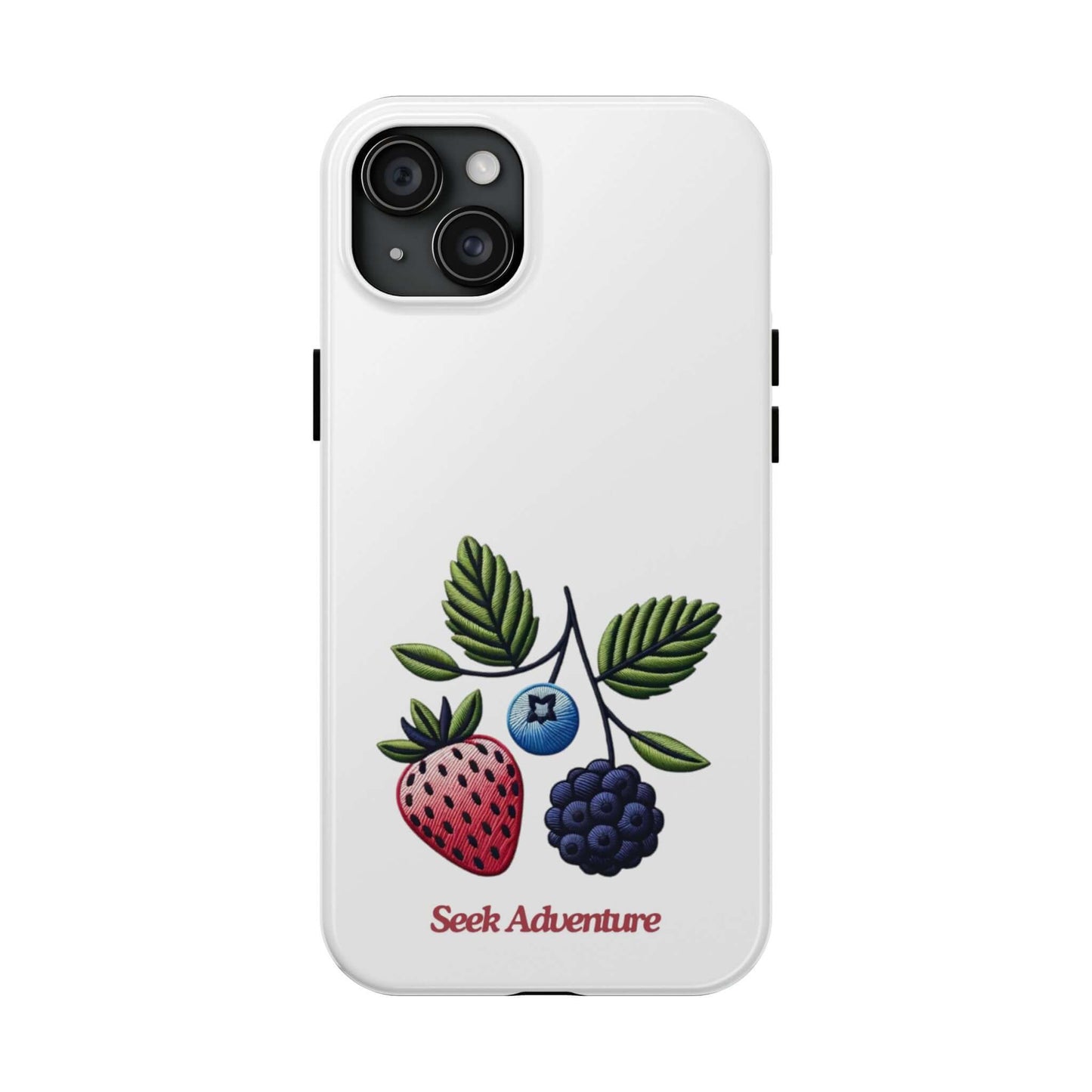 Strawberry, Blueberry, and Blackberry - Tough Phone Cases - Phone Case by Seek Adventure | Seek Adventure'