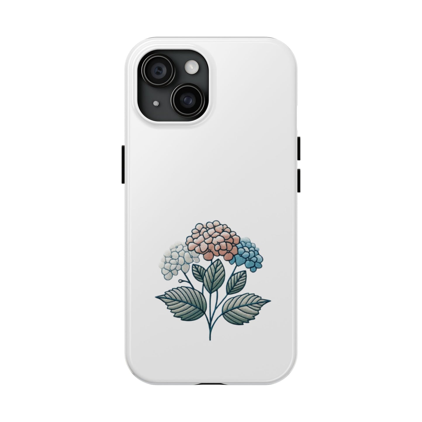 Hydrangea Floral - Tough Phone Case