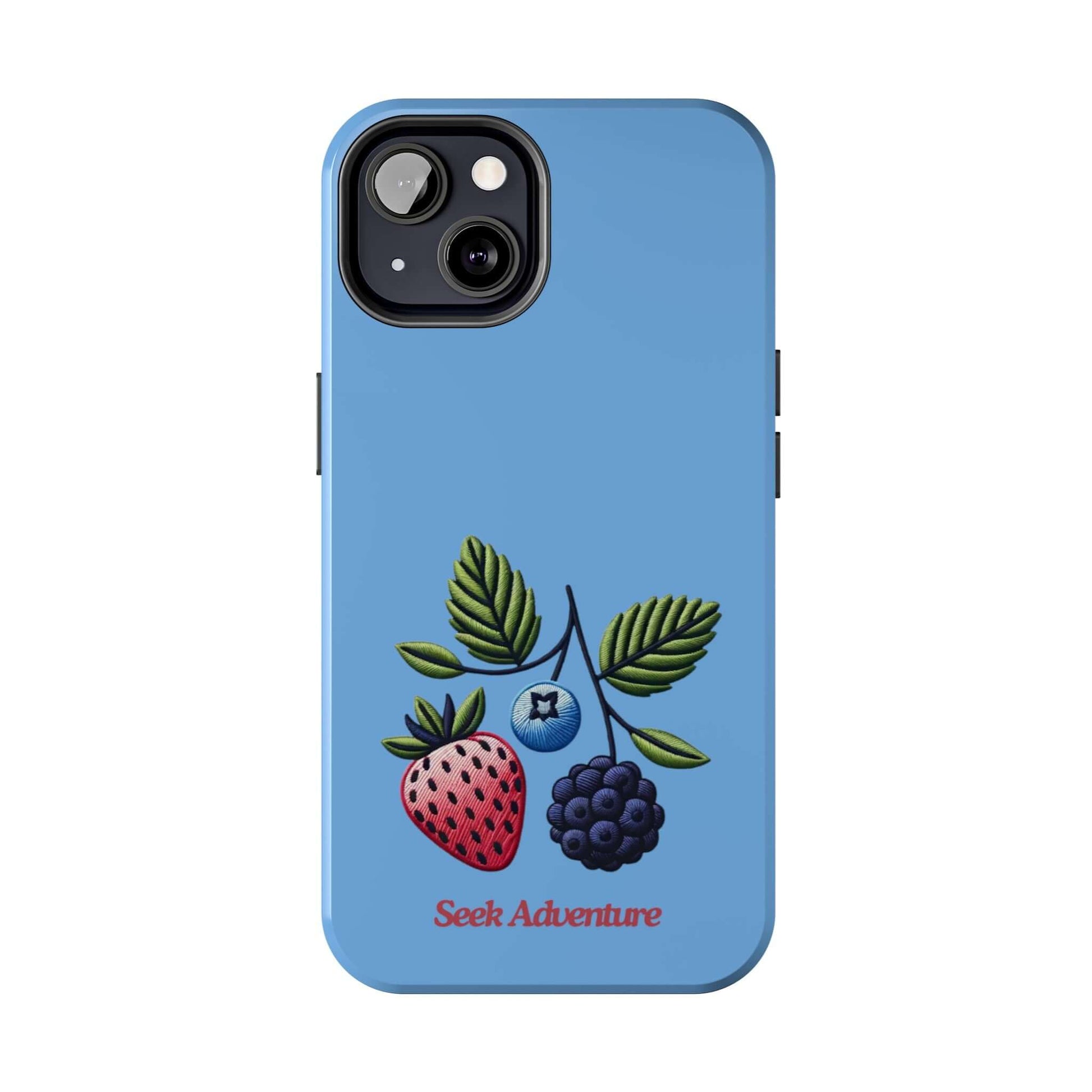 Strawberry, Blueberry, and Blackberry - Tough Phone Cases - Phone Case by Seek Adventure | Seek Adventure'