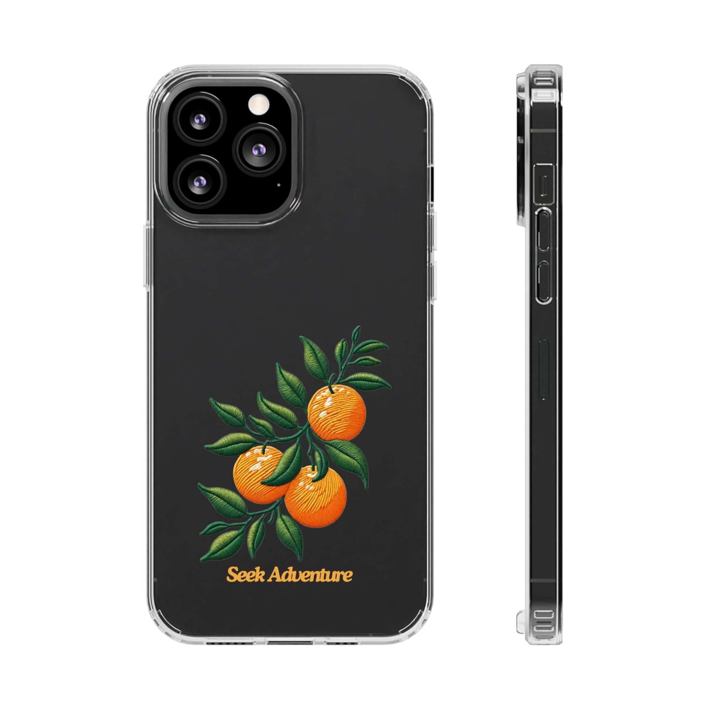 Oranges - Clear Case - Phone Case by Seek Adventure | Seek Adventure'