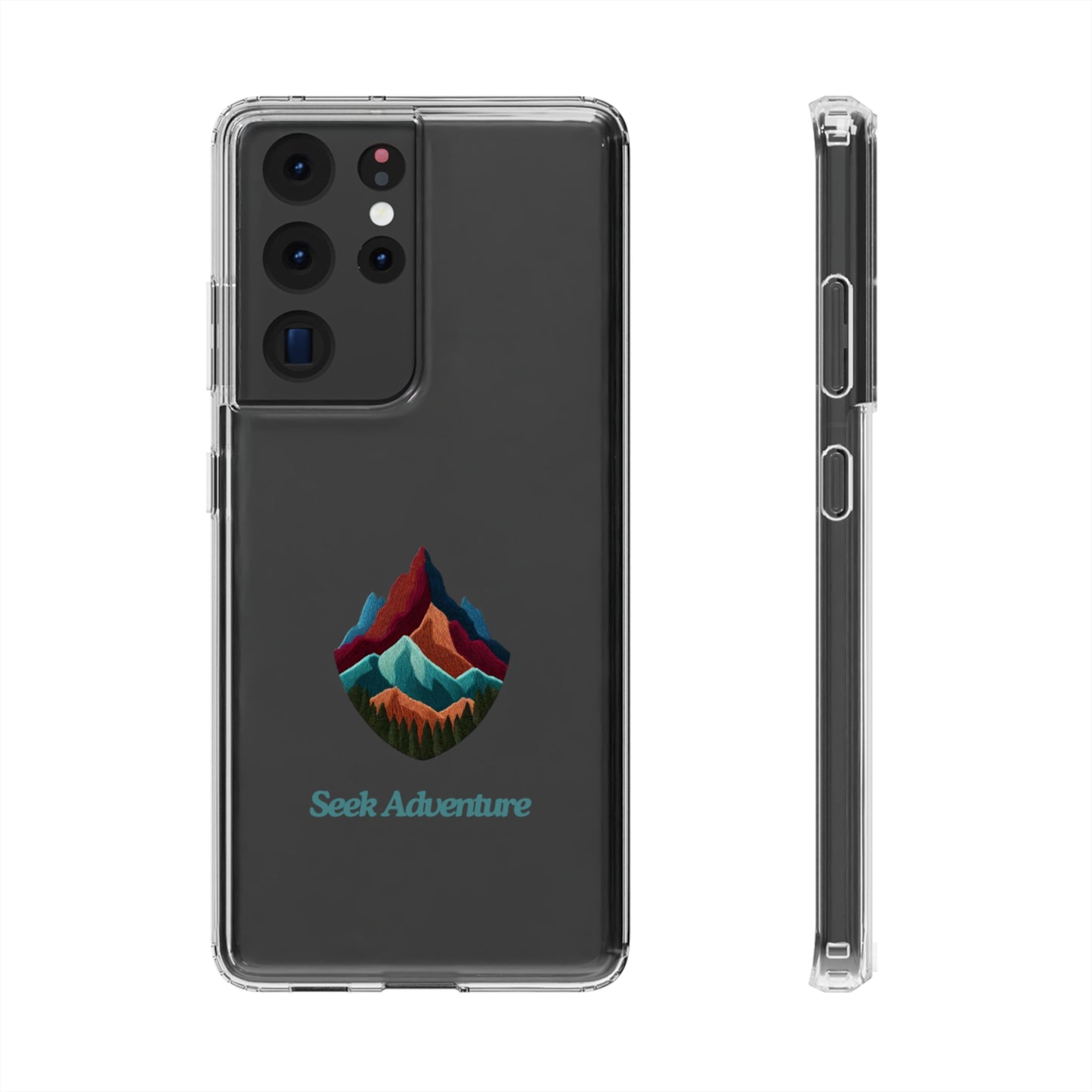 Majestic Peaks - Clear Case