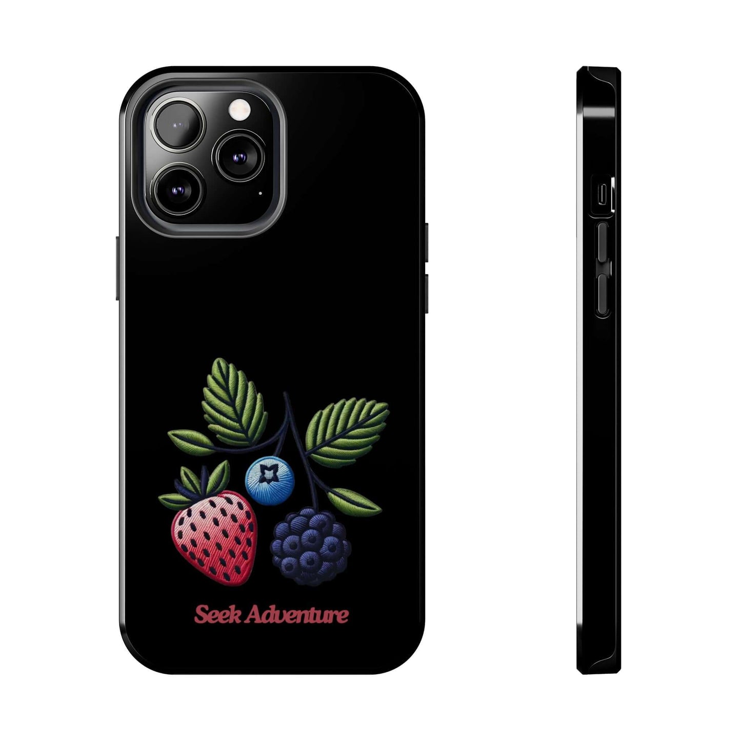 Strawberry, Blueberry, and Blackberry - Tough Phone Case - Phone Case by Seek Adventure | Seek Adventure'