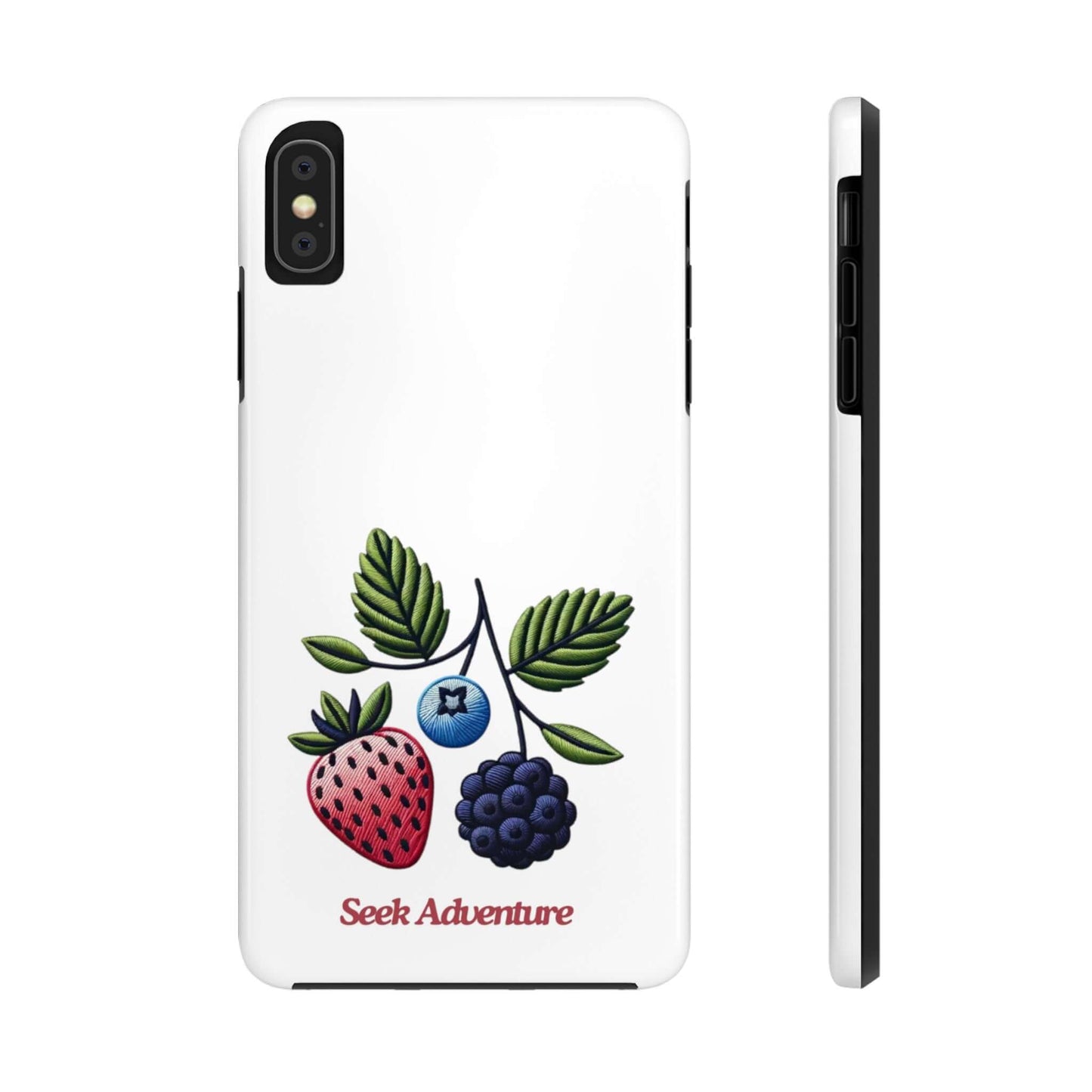 Strawberry, Blueberry, and Blackberry - Tough Phone Cases - Phone Case by Seek Adventure | Seek Adventure'